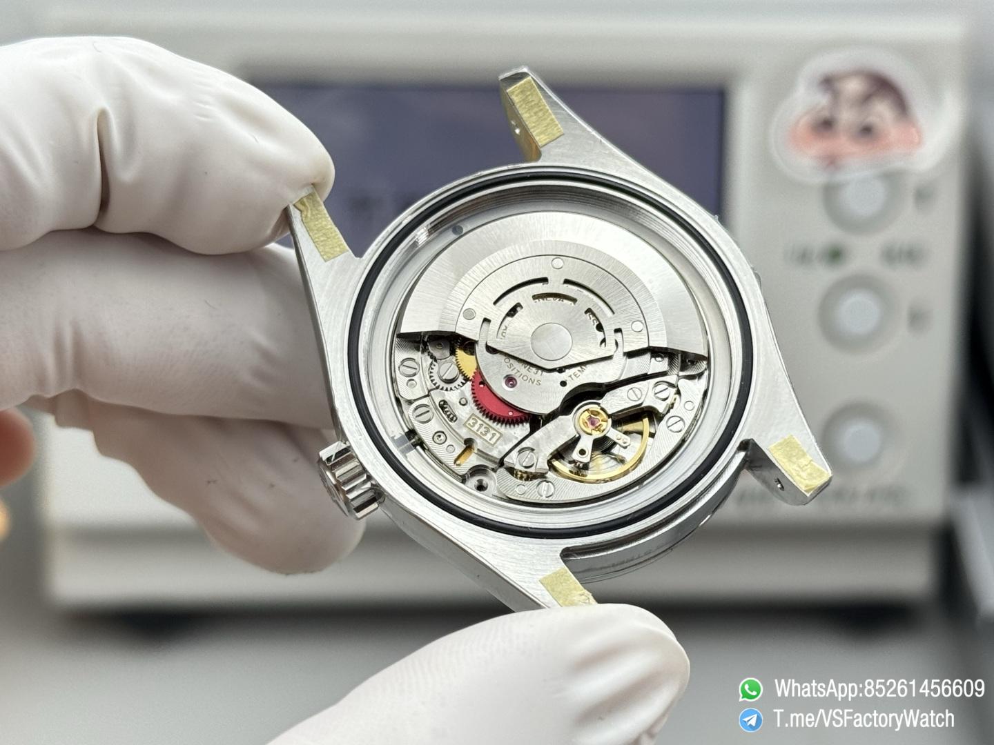 VSF Watch Milgauss 116400 Black Dial Orange Lightning Hand Steel Case Smooth Bezel Black Rubber Strap VS3131 Movement 08 VSF Watch Milgauss 116400 Black Dial Orange Lightning Hand Steel Case Smooth Bezel Black Rubber Strap VS3131 Movement 08