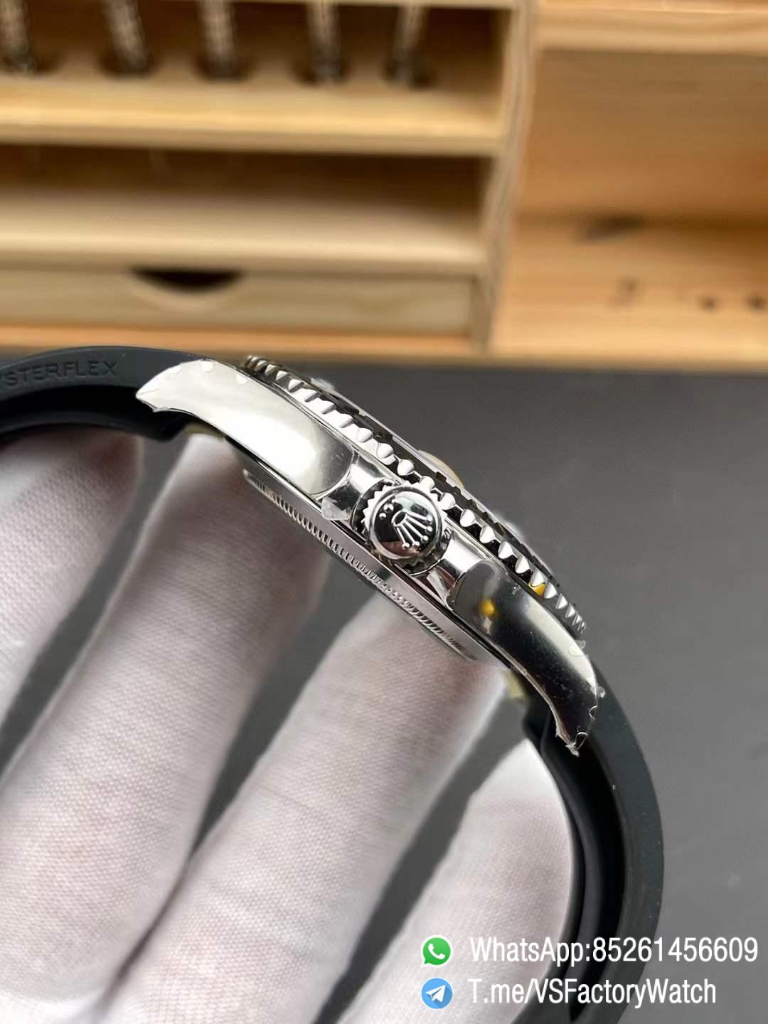 VSF Watch Yacht Master 42mm 226659 Gain Weignt 149g 3D Black Ceramic Bezel Black Dial on Oysterflex Strap VS3235 V3 15 VSF Watch Yacht Master 42mm 226659 Gain Weignt 149g 3D Black Ceramic Bezel Black Dial on Oysterflex Strap VS3235 V3 15