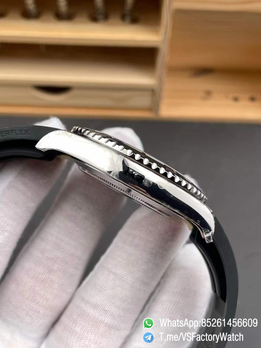 VSF Watch Yacht Master 42mm 226659 Gain Weignt 149g 3D Black Ceramic Bezel Black Dial on Oysterflex Strap VS3235 V3 16 VSF Watch Yacht Master 42mm 226659 Gain Weignt 149g 3D Black Ceramic Bezel Black Dial on Oysterflex Strap VS3235 V3 16