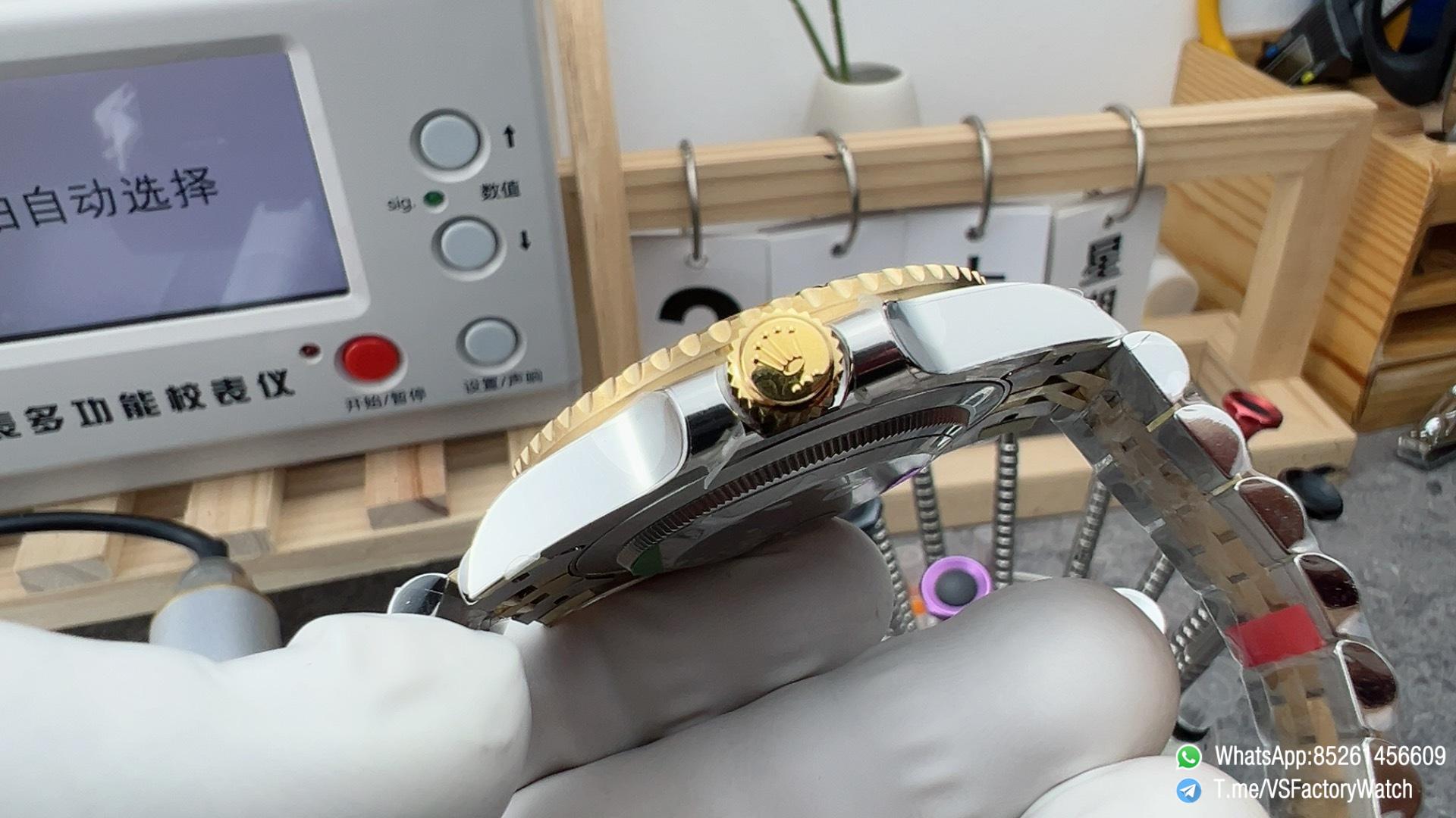 VSF Watches GMT Master II 126713GRNR Zombie Gain Weight 164g Two Tone Black Grey Ceramic Bezel Black Dial Jubilee Bracelet DD3285 Movement 04 VSF Watches GMT Master II 126713GRNR Zombie Gain Weight 164g Two Tone Black Grey Ceramic Bezel Black Dial Jubilee Bracelet DD3285 Movement 04