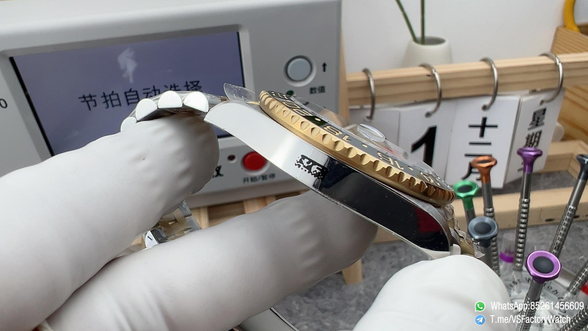 VSF Watches GMT Master II 126713GRNR Zombie Gain Weight 164g Two Tone Black Grey Ceramic Bezel Black Dial Jubilee Bracelet DD3285 Movement 05 VSF Watches GMT Master II 126713GRNR Zombie Gain Weight 164g Two Tone Black Grey Ceramic Bezel Black Dial Jubilee Bracelet DD3285 Movement 05