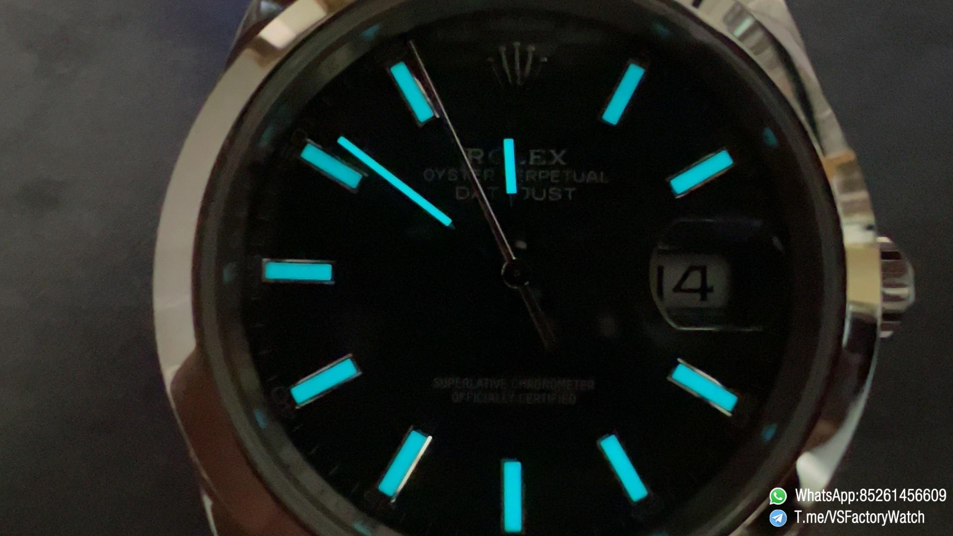 VS Factory Watch Datejust 41 126300 Mint Motif Dial Smooth Bezel Jubilee Bracelet DanDong 3235 Movement 72 Hours PR 09 VS Factory Watch Datejust 41 126300 Mint Motif Dial Smooth Bezel Jubilee Bracelet DanDong 3235 Movement 72 Hours PR 09