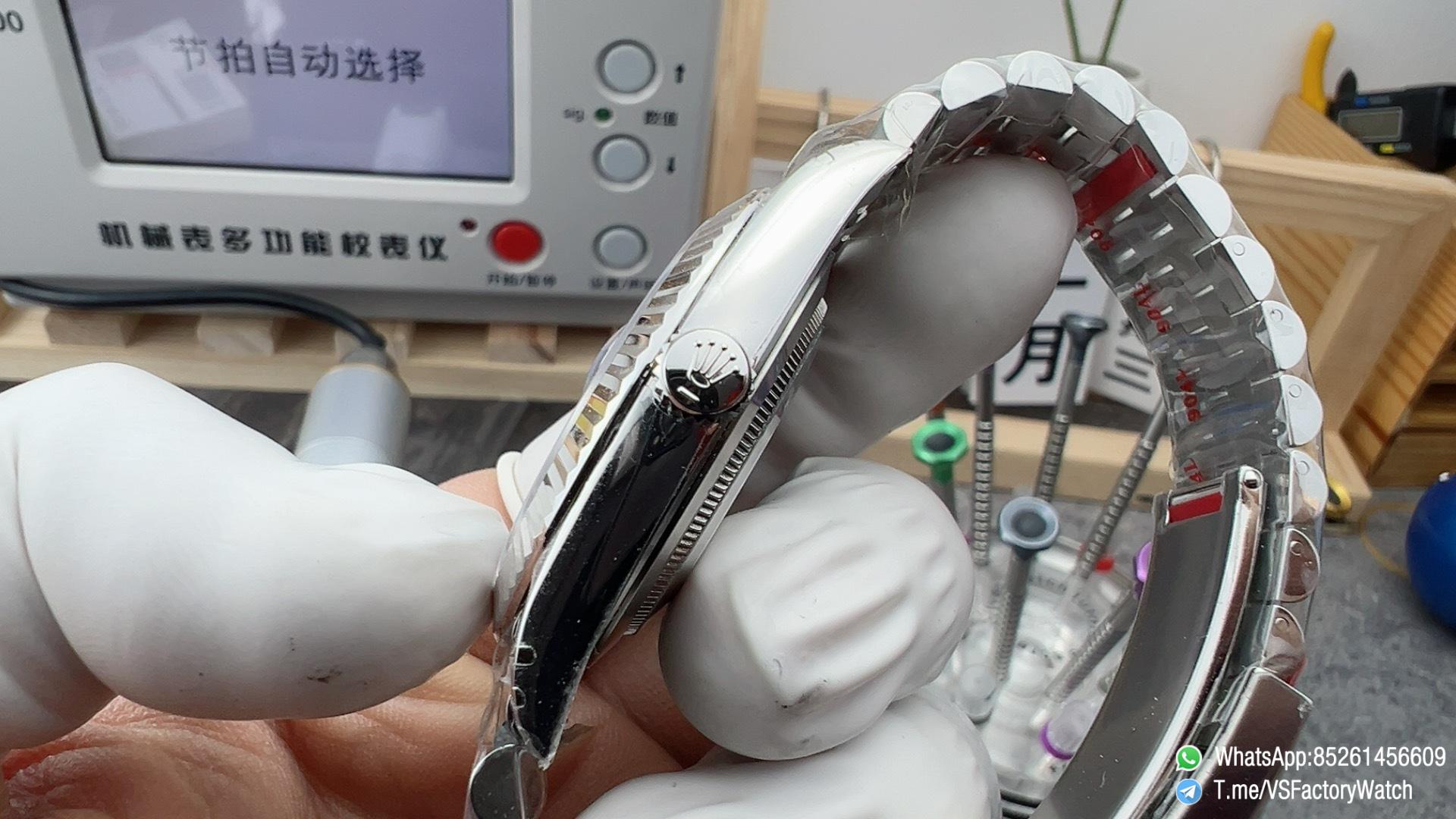 VSF DateJust 41 Ref. 126334 Black Dail with Diamonds Hour Markers 904L Stainless Steel Case and Jubilee Bracelet DanDong 3235 Movement 06 VSF DateJust 41 Ref. 126334 Black Dail with Diamonds Hour Markers 904L Stainless Steel Case and Jubilee Bracelet DanDong 3235 Movement 06