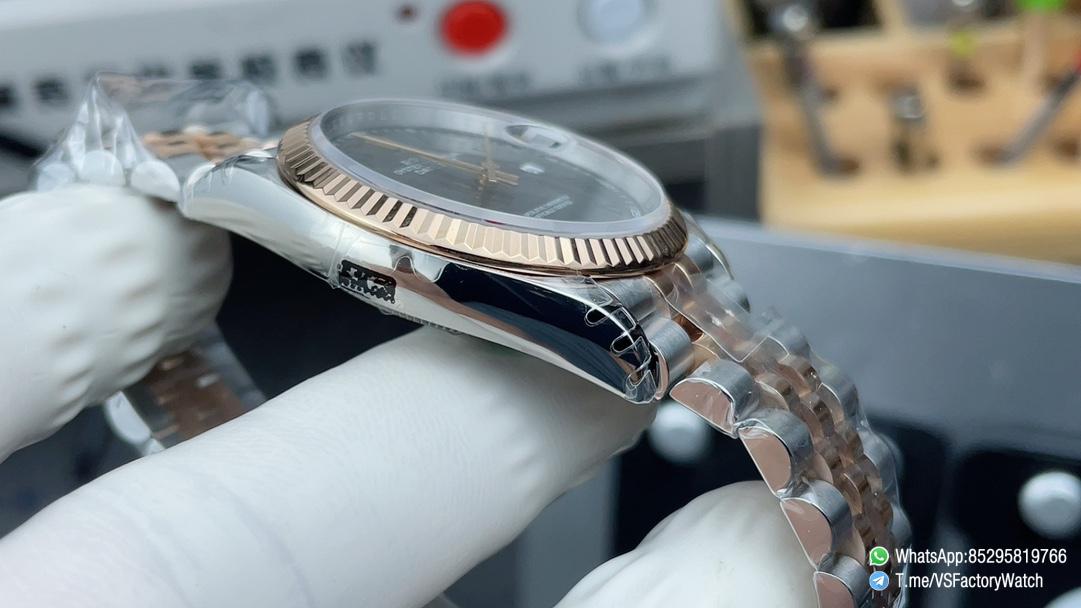 VSF Watch Datejust 36mm REF 126231 Oystersteel Everose Gold Slate Dial Roma Hour Markers Jubilee Bracelet DanDong 3235 Movement 04 VSF Watch Datejust 36mm REF 126231 Oystersteel Everose Gold Slate Dial Roma Hour Markers Jubilee Bracelet DanDong 3235 Movement 04