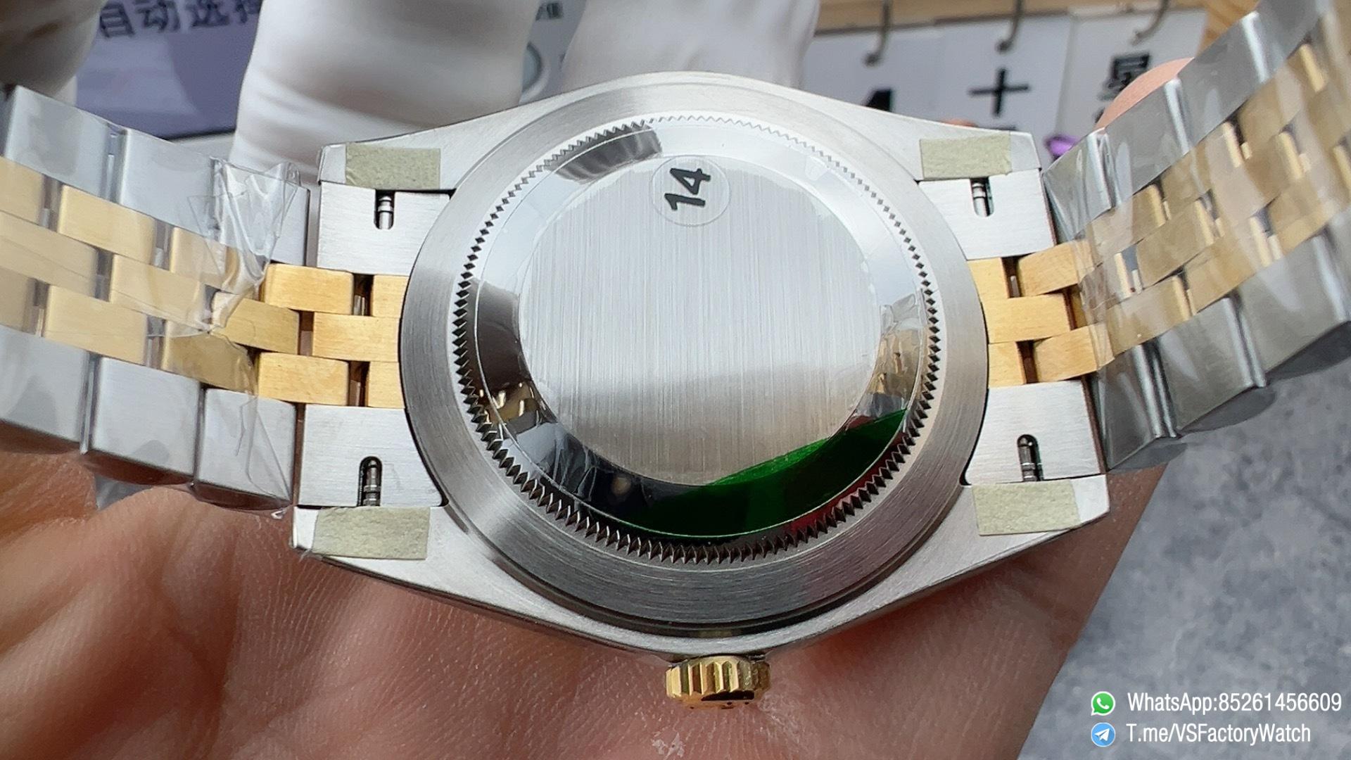 VSF Watch Datejust 41 Ref. 126333 Yellow Rolesor White Dial with Blue Luminous Hour Indexes Jubille Bracelet DanDong 3235 Movement 06 VSF Watch Datejust 41 Ref. 126333 Yellow Rolesor White Dial with Blue Luminous Hour Indexes Jubille Bracelet DanDong 3235 Movement 06