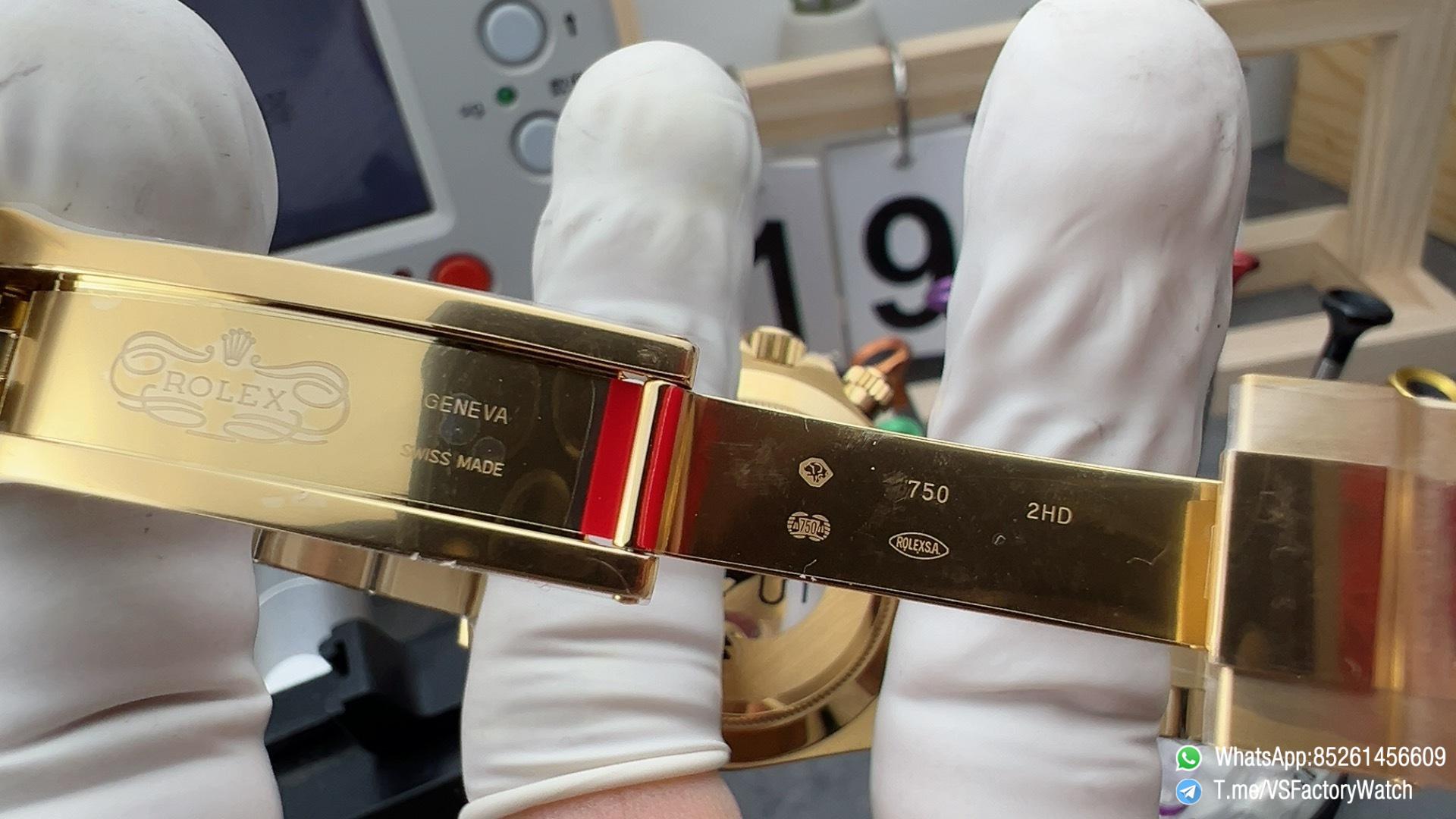 VS Factory Daytona John Mayer 116508 V3 Weight 179G Yellow Gold Case Green Dial Yellow Gold Bracelet DanDong 4130 Movement 07 VS Factory Daytona John Mayer 116508 V3 Weight 179G Yellow Gold Case Green Dial Yellow Gold Bracelet DanDong 4130 Movement 07