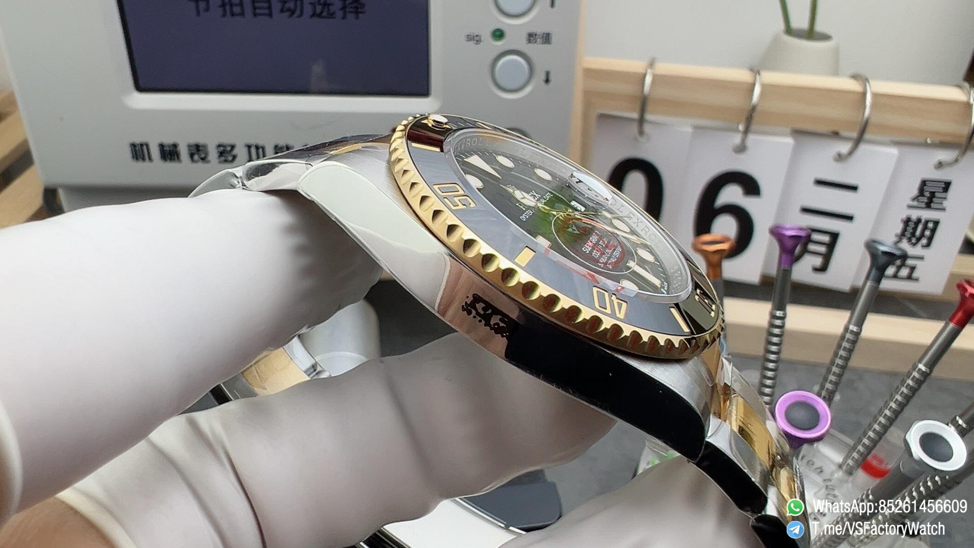 VS Factory Submariner 126613LN V2 Gain Weight 186G 41MM Black Dial Black Ceramic Bezel 904L Steel Two Tone VS3235 Movement 04 VS Factory Submariner 126613LN V2 Gain Weight 186G 41MM Black Dial Black Ceramic Bezel 904L Steel Two Tone VS3235 Movement 04