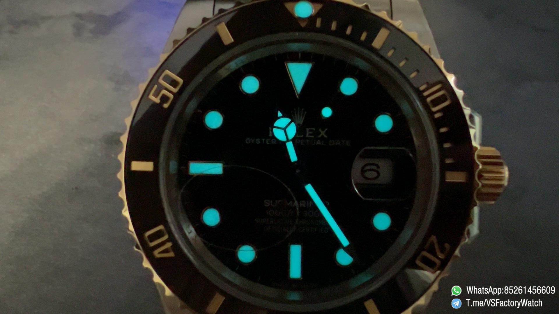 VS Factory Submariner 126613LN V2 Gain Weight 186G 41MM Black Dial Black Ceramic Bezel 904L Steel Two Tone VS3235 Movement 08 VS Factory Submariner 126613LN V2 Gain Weight 186G 41MM Black Dial Black Ceramic Bezel 904L Steel Two Tone VS3235 Movement 08