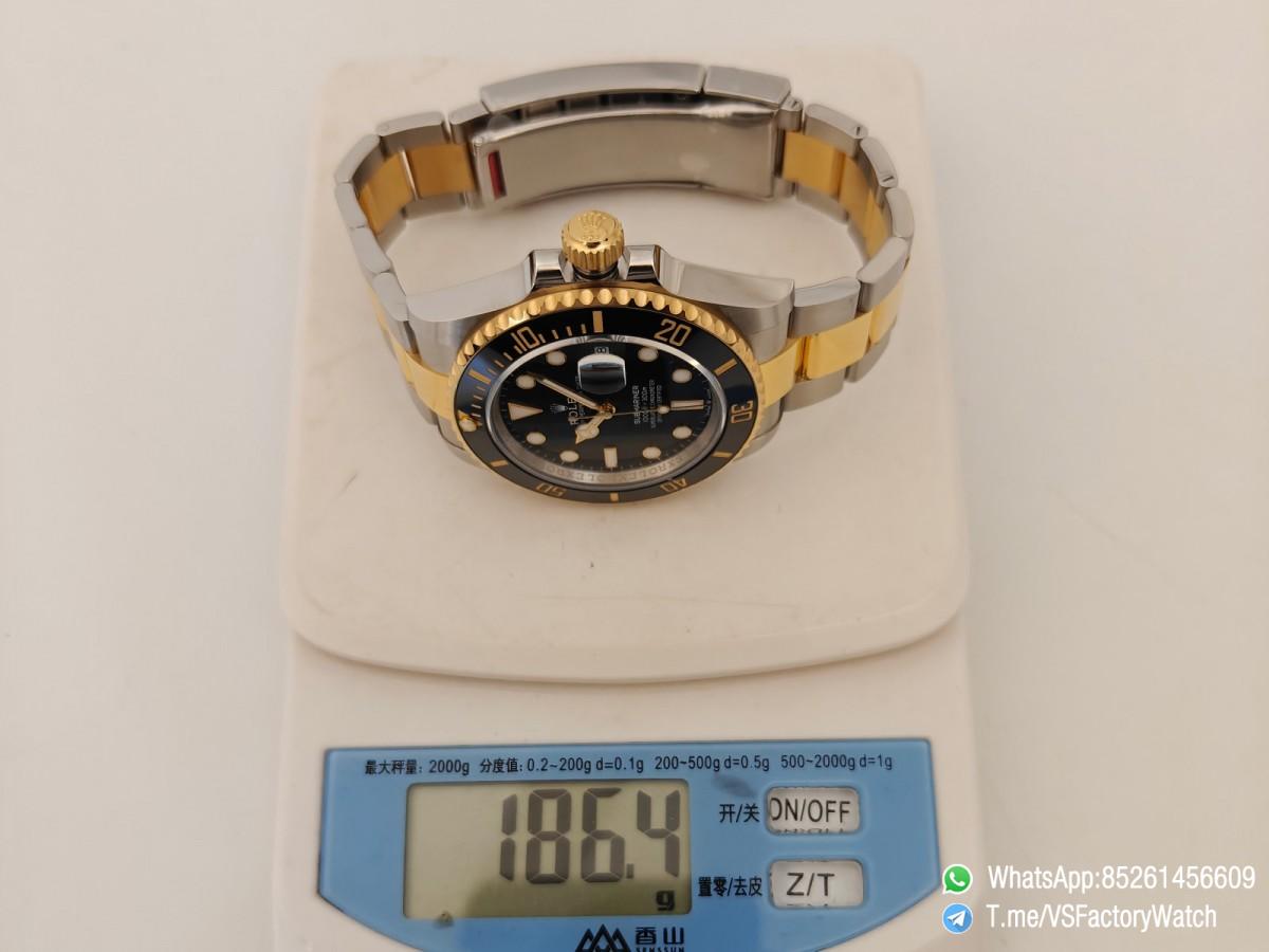 VS Factory Submariner 126613LN V2 Gain Weight 186G 41MM Black Dial Black Ceramic Bezel 904L Steel Two Tone VS3235 Movement 09 VS Factory Submariner 126613LN V2 Gain Weight 186G 41MM Black Dial Black Ceramic Bezel 904L Steel Two Tone VS3235 Movement 09