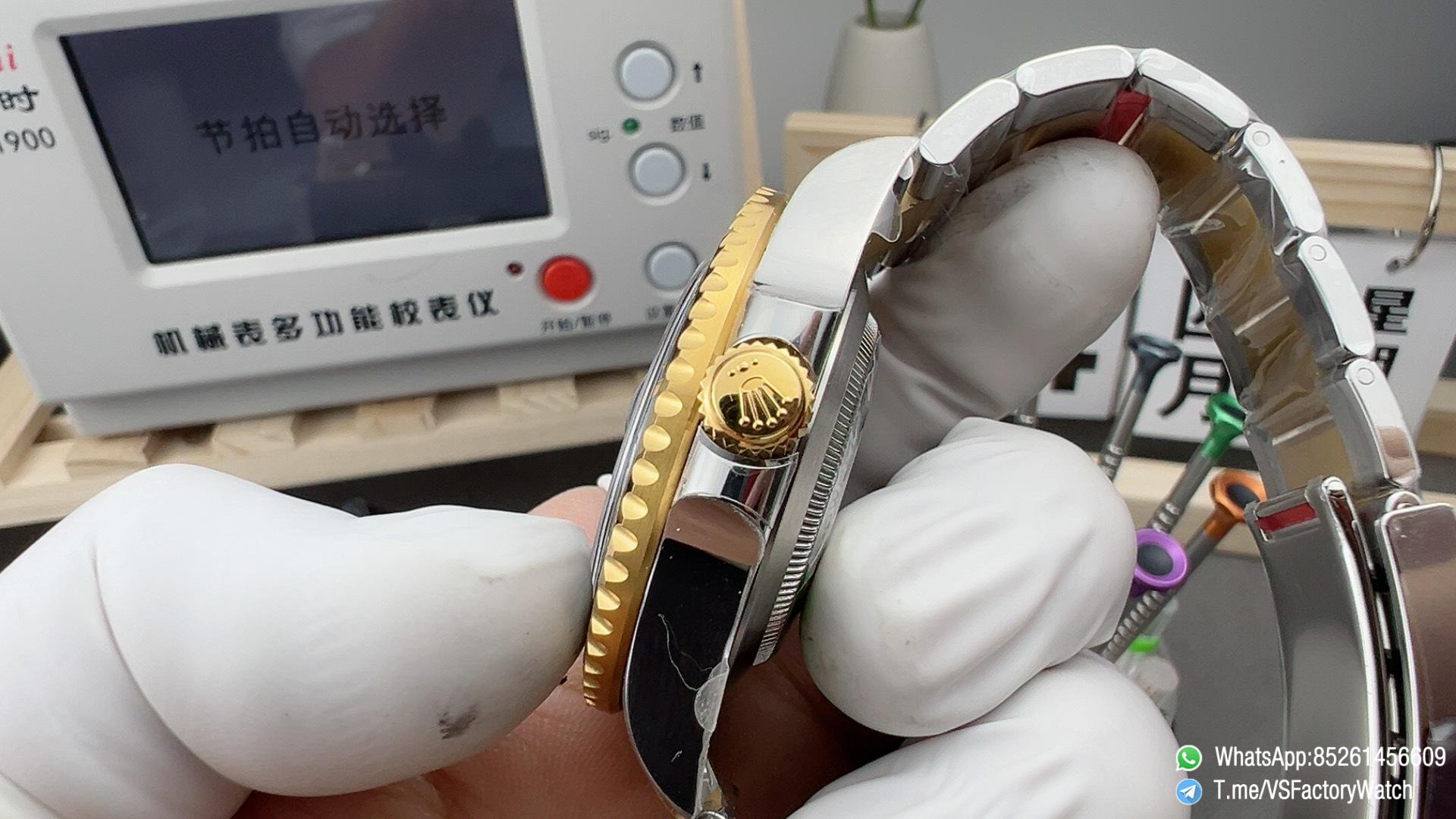 VS Factory Two Tone Sea Dweller 43 Ref 126603 Black Dial Black Ceramic Bezel 904L Steel Metal Case and Bracelet DanDong 3235 Movement 05 VS Factory Two Tone Sea Dweller 43 Ref 126603 Black Dial Black Ceramic Bezel 904L Steel Metal Case and Bracelet DanDong 3235 Movement 05