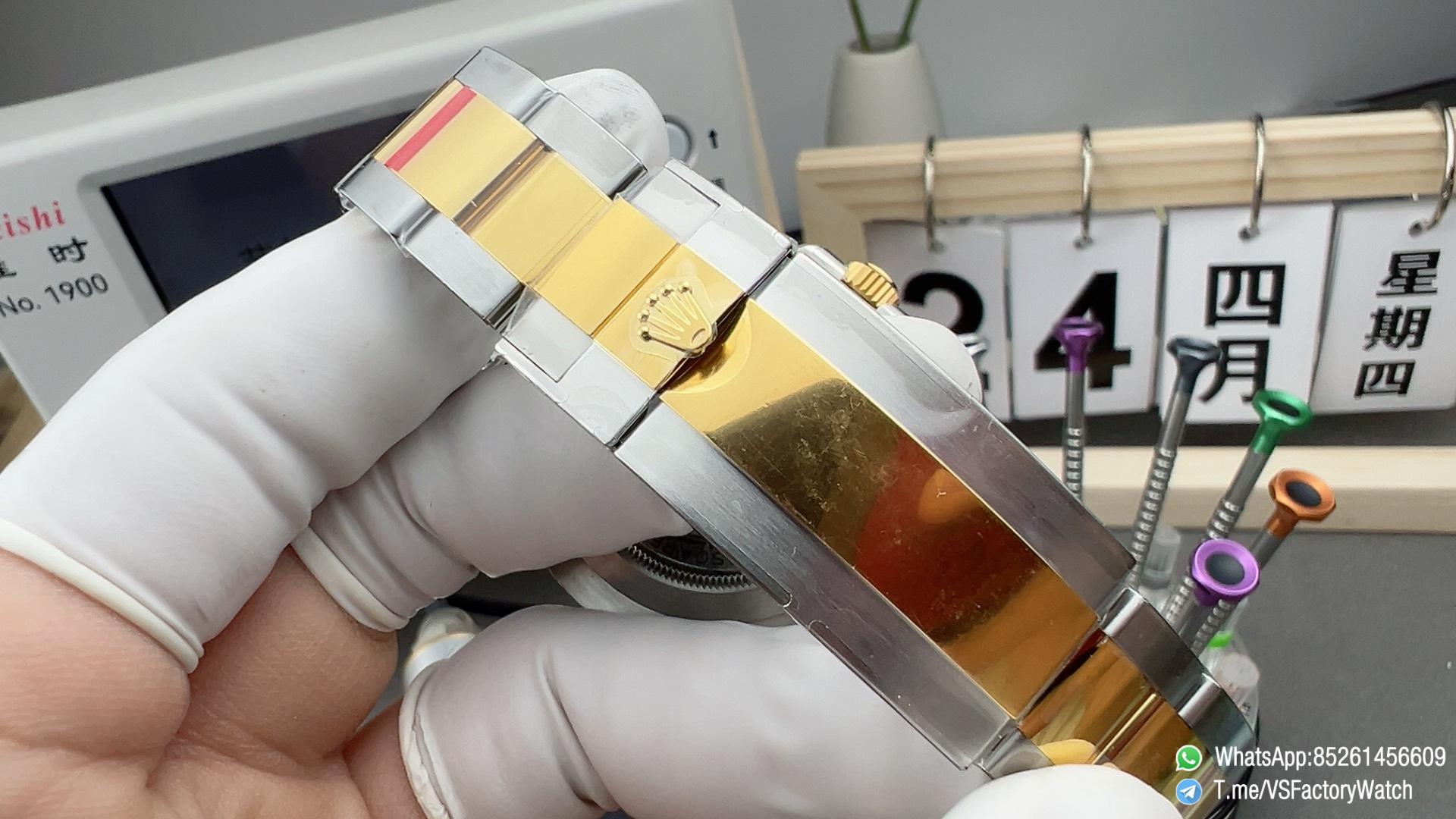 VS Factory Two Tone Sea Dweller 43 Ref 126603 Black Dial Black Ceramic Bezel 904L Steel Metal Case and Bracelet DanDong 3235 Movement 08 VS Factory Two Tone Sea Dweller 43 Ref 126603 Black Dial Black Ceramic Bezel 904L Steel Metal Case and Bracelet DanDong 3235 Movement 08