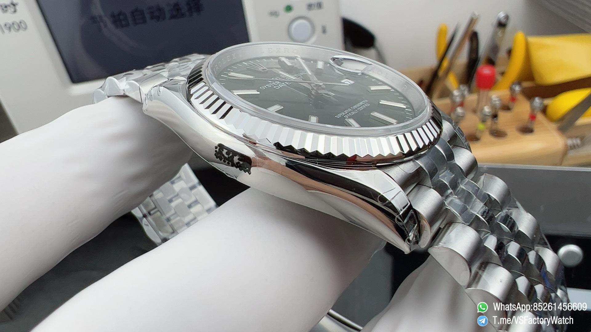 VS Factory Watch DateJust 36 Ref 126234 0051 904L Steel Metal Mint Green Dial Fluted Bezel Jubilee Bracelet DD3235 Movement 03 VS Factory Watch DateJust 36 Ref 126234 0051 904L Steel Metal Mint Green Dial Fluted Bezel Jubilee Bracelet DD3235 Movement 03
