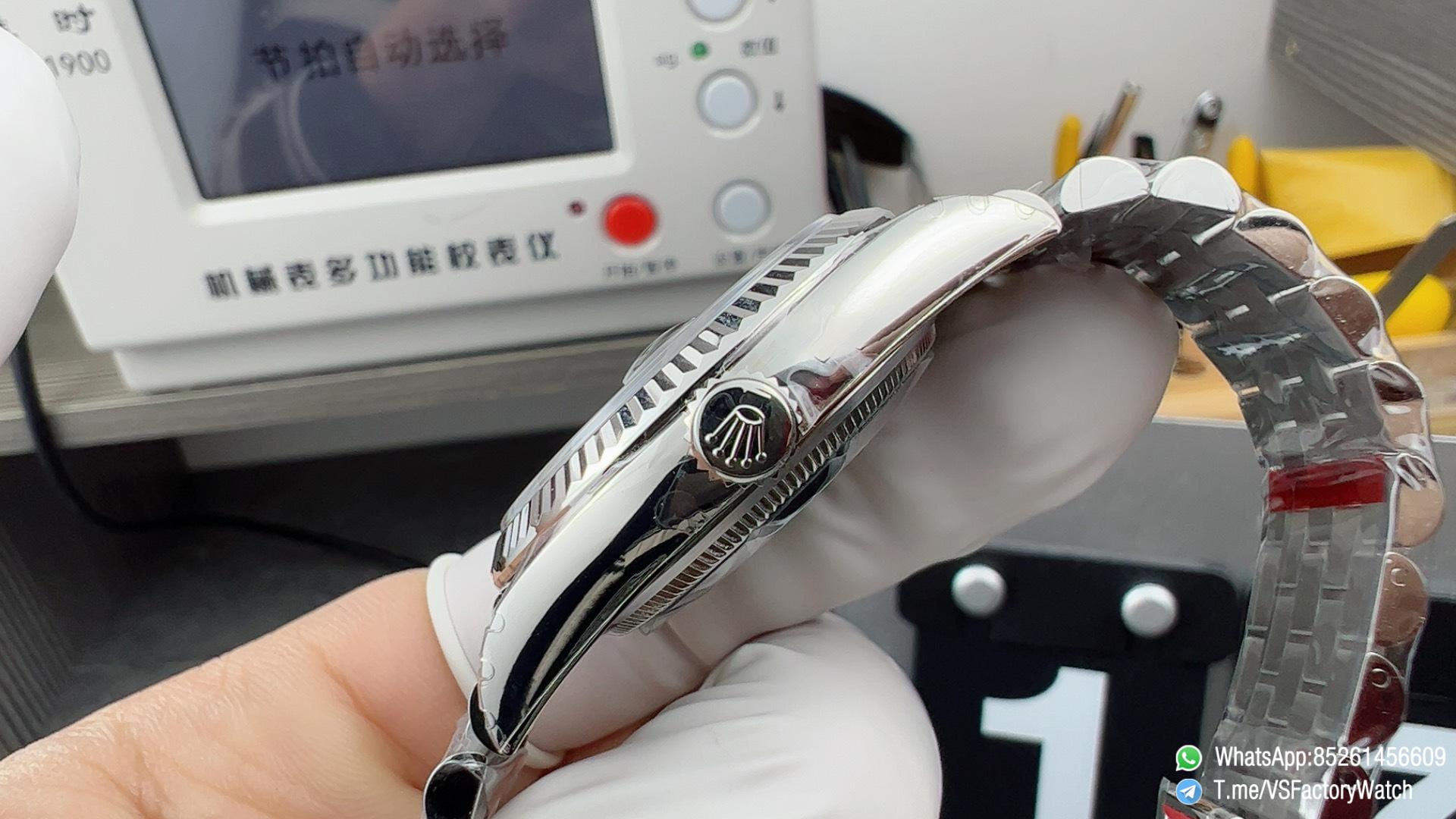 VS Factory Watch DateJust 36 Ref 126234 0051 904L Steel Metal Mint Green Dial Fluted Bezel Jubilee Bracelet DD3235 Movement 04 VS Factory Watch DateJust 36 Ref 126234 0051 904L Steel Metal Mint Green Dial Fluted Bezel Jubilee Bracelet DD3235 Movement 04