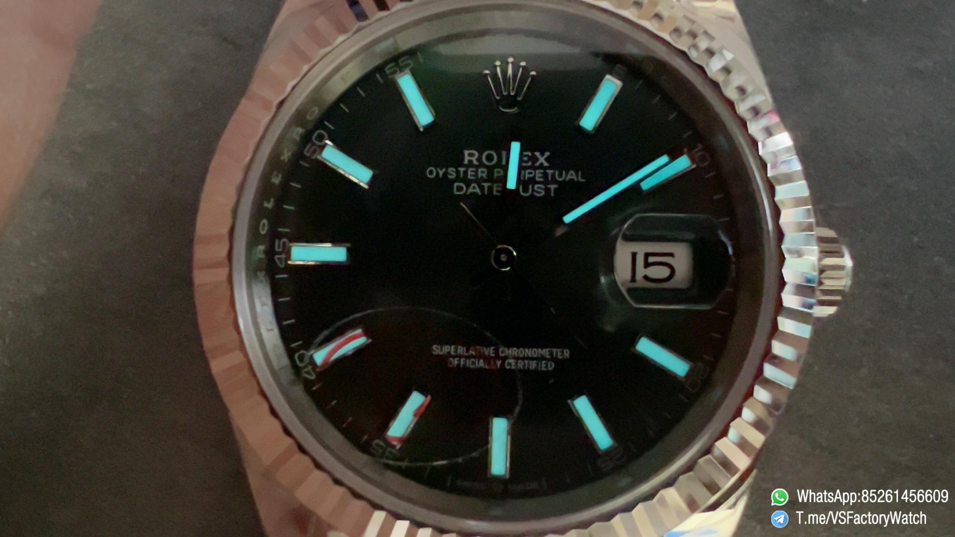 VS Factory Watch DateJust 41 V2 133g Ref 126334 Mint Green Dail 904L Metal Case and Jubilee Bracelet DanDong 3235 Movement 09 VS Factory Watch DateJust 41 V2 133g Ref 126334 Mint Green Dail 904L Metal Case and Jubilee Bracelet DanDong 3235 Movement 09