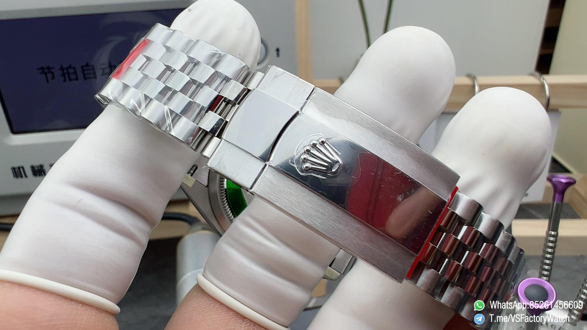 VS Factory Watch Datejust 36 126234 Palm Motif Green Dial Diamonds Hour Markers Jubilee DanDong 3235 Movement 07 VS Factory Watch Datejust 36 126234 Palm Motif Green Dial Diamonds Hour Markers Jubilee DanDong 3235 Movement 07