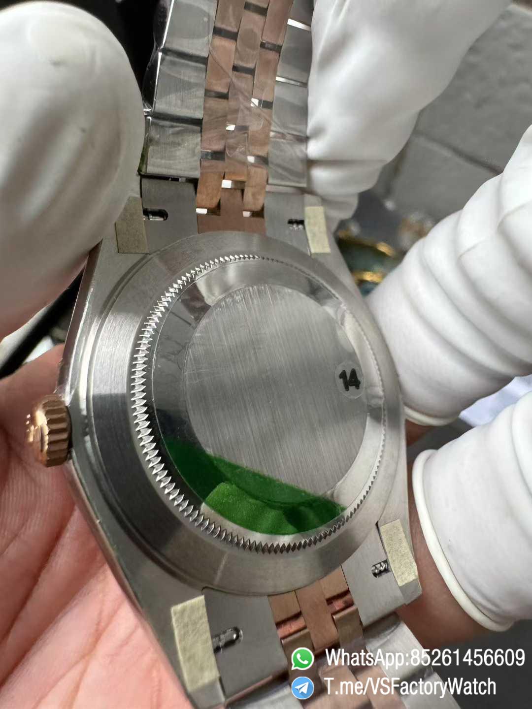 VS Factory Watch Datejust 41 Ref 126331 Oystersteel and Everose Gold Features A Chocolate Dial and Jubilee Bracelet DD3235 Movement 07 VS Factory Watch Datejust 41 Ref 126331 Oystersteel and Everose Gold Features A Chocolate Dial and Jubilee Bracelet DD3235 Movement 07