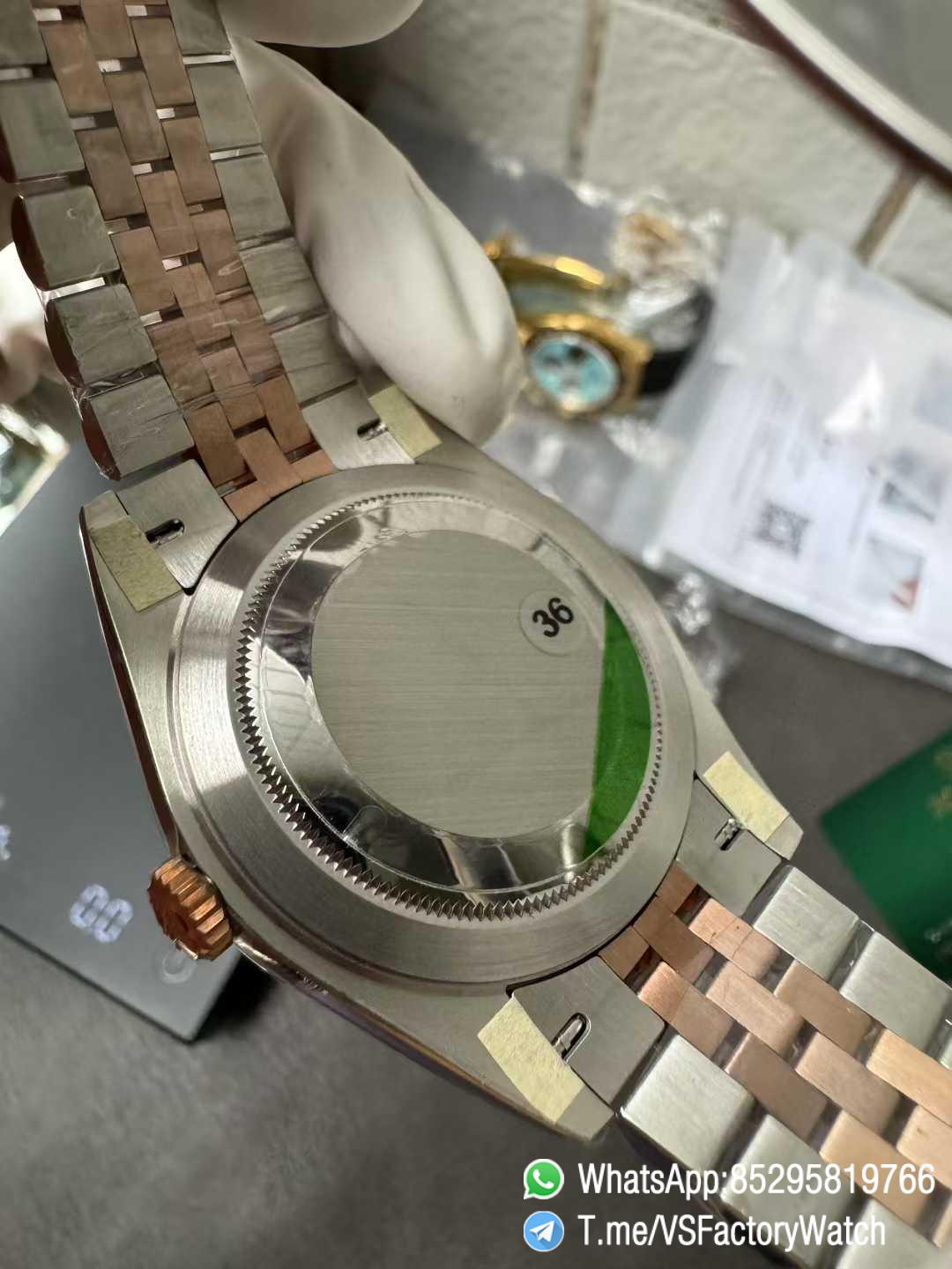 VS Factory Watch Datejust 41 Ref 126331 Oystersteel and Everose Gold Features Sundust Dial and Jubilee Bracelet DD3235 Movement 08 VS Factory Watch Datejust 41 Ref 126331 Oystersteel and Everose Gold Features Sundust Dial and Jubilee Bracelet DD3235 Movement 08