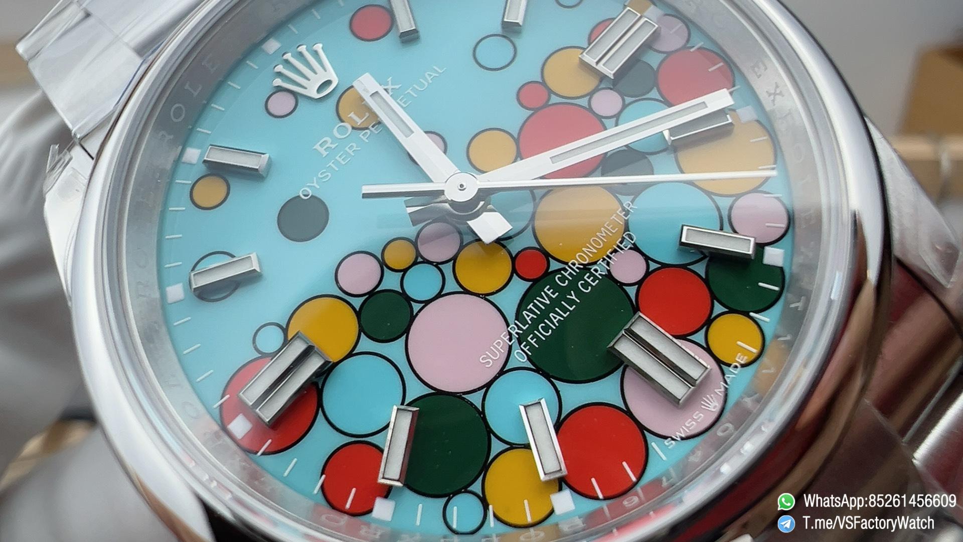 VS Factory Watch Oyster Perpetual 36 126000 904L Steel Metal Celebration Dial Oyster Bracelet DanDong 3230 Movement 03 VS Factory Watch Oyster Perpetual 36 126000 904L Steel Metal Celebration Dial Oyster Bracelet DanDong 3230 Movement 03