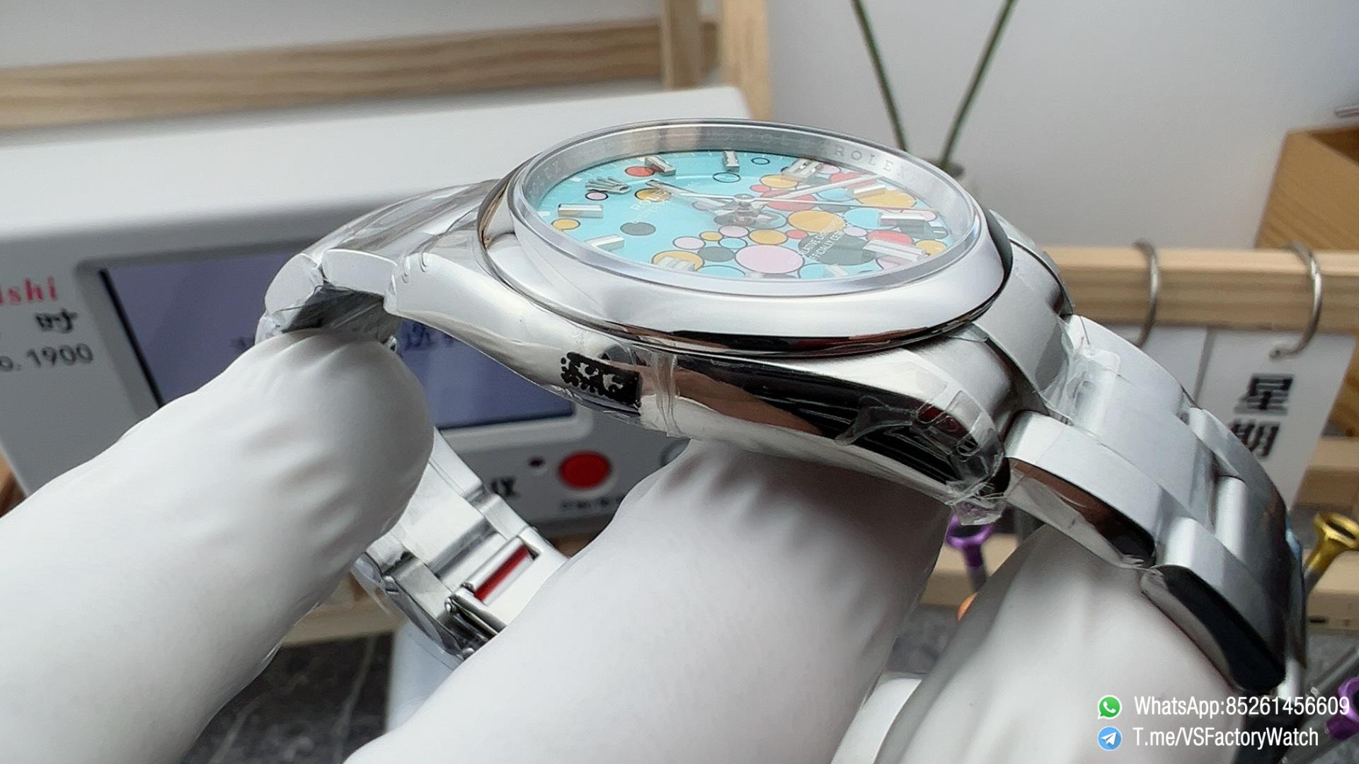 VS Factory Watch Oyster Perpetual 36 126000 904L Steel Metal Celebration Dial Oyster Bracelet DanDong 3230 Movement 04 VS Factory Watch Oyster Perpetual 36 126000 904L Steel Metal Celebration Dial Oyster Bracelet DanDong 3230 Movement 04