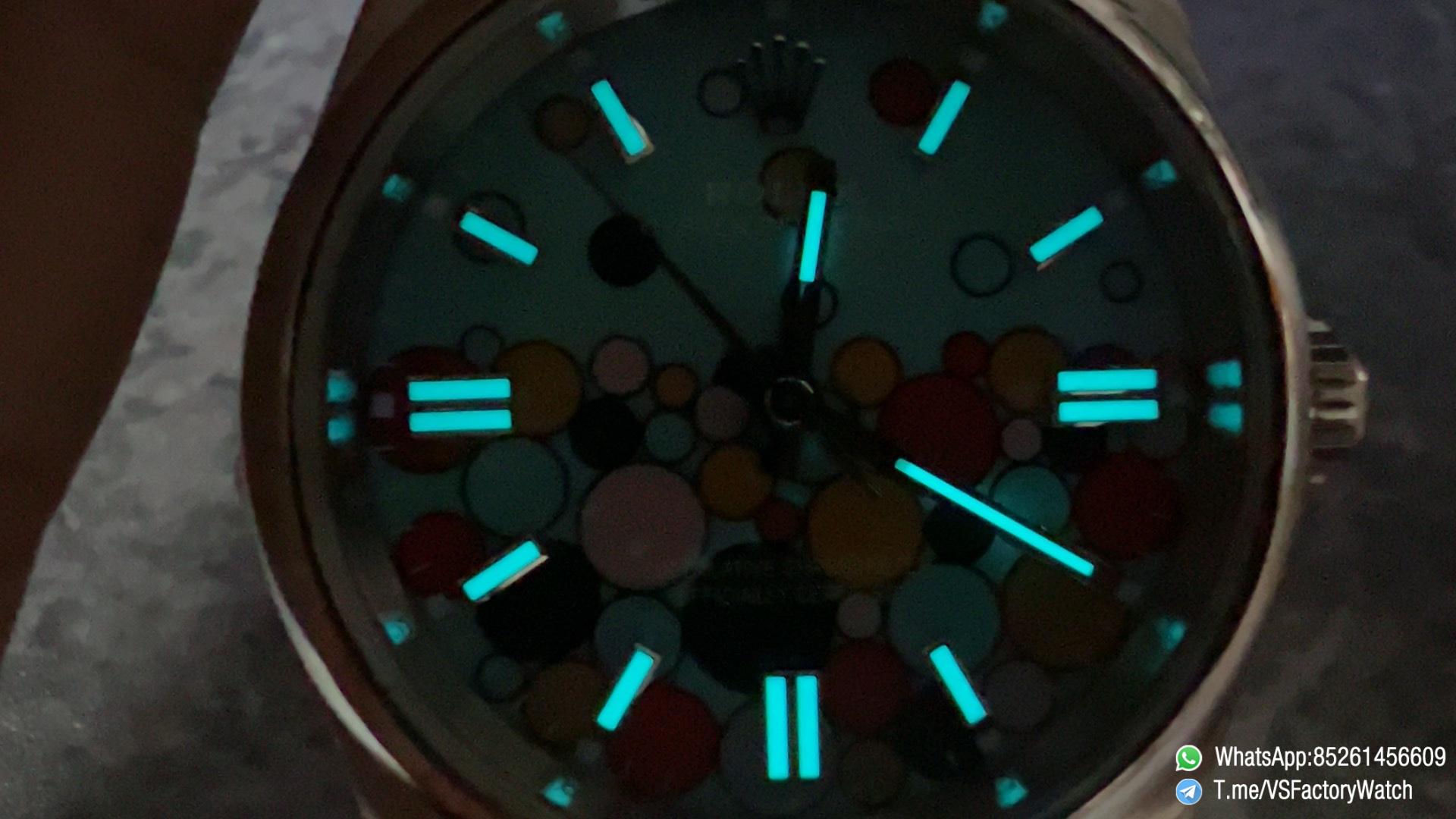 VS Factory Watch Oyster Perpetual 36 126000 904L Steel Metal Celebration Dial Oyster Bracelet DanDong 3230 Movement 09 VS Factory Watch Oyster Perpetual 36 126000 904L Steel Metal Celebration Dial Oyster Bracelet DanDong 3230 Movement 09