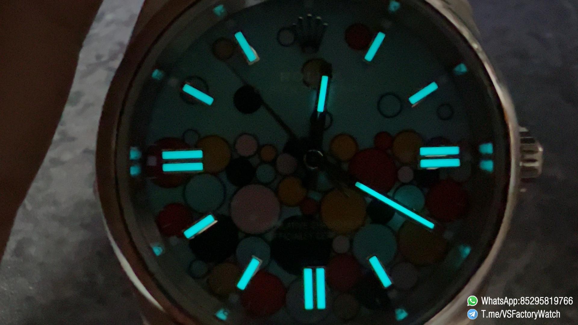 VS Factory Watch Oyster Perpetual 36 126000 904L Steel Metal Celebration Dial Oyster Bracelet DanDong 3230 Movement 09 VS Factory Watch Oyster Perpetual 36 126000 904L Steel Metal Celebration Dial Oyster Bracelet DanDong 3230 Movement 09