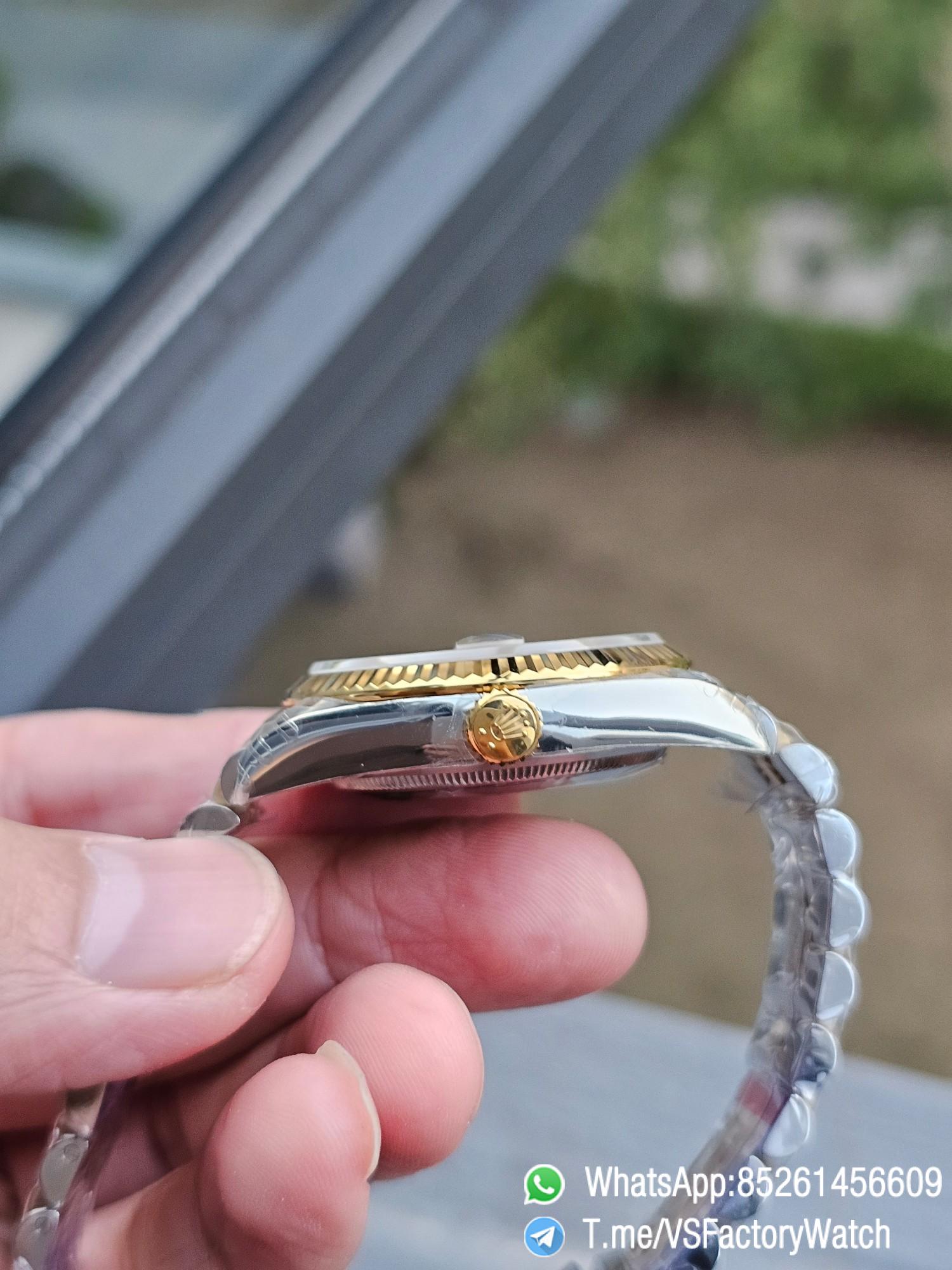 VSF DateJust 36 REF 126233 904L Oystersteel Yellow Gold Plated Metal Yellow Dial on Jubilee Bracelet DD3235 Movement 72 Hours PR 03 VSF DateJust 36 REF 126233 904L Oystersteel Yellow Gold Plated Metal Yellow Dial on Jubilee Bracelet DD3235 Movement 72 Hours PR 03