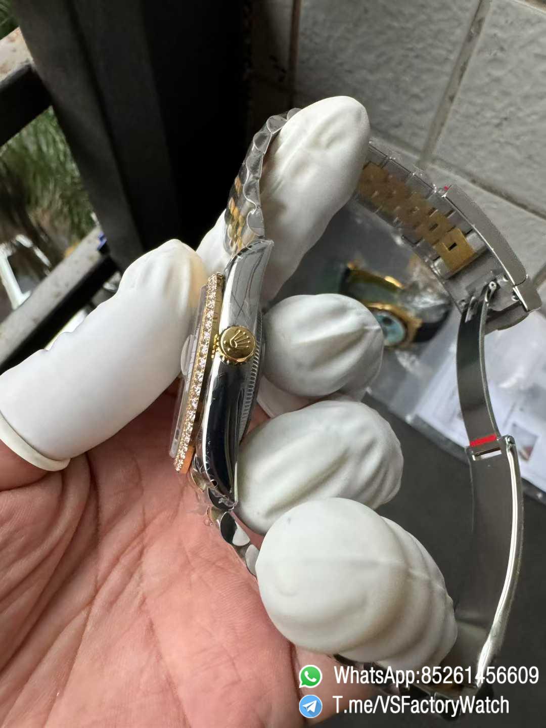 VSF DateJust 36 Wimbledon 126283RBR Slate Dial Roma Indexes 904L Steel Case Yellow Gold Two Tone Jubilee Bracelet DD3235 Movement 06 VSF DateJust 36 Wimbledon 126283RBR Slate Dial Roma Indexes 904L Steel Case Yellow Gold Two Tone Jubilee Bracelet DD3235 Movement 06