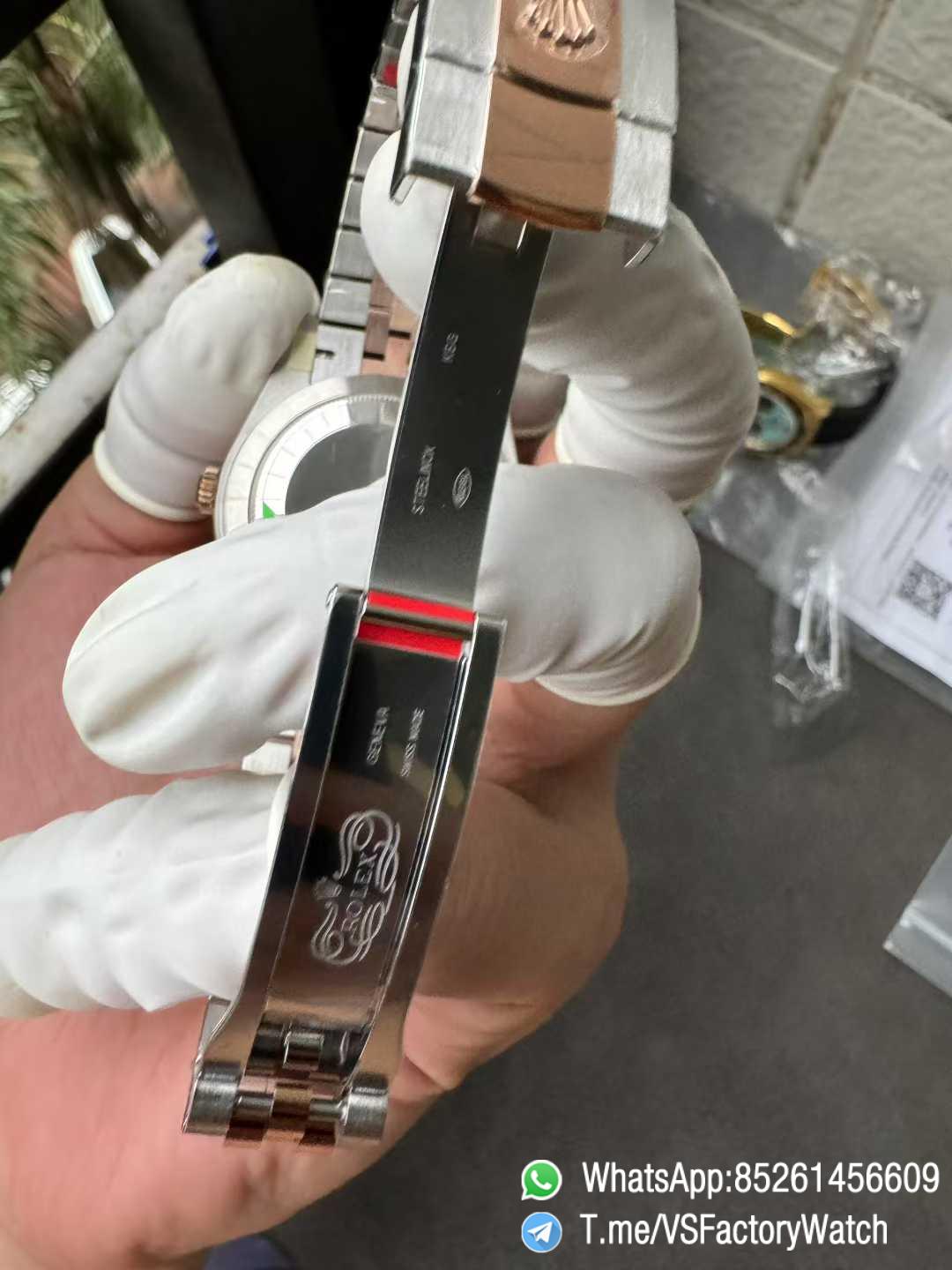 VSF DateJust 41 Ref 126331 Wimbledon Slate Dial Roma Indexes Rose Gold Smooth Bezel Two Tone Jubilee Bracelet DD3235 Calibre 09 VSF DateJust 41 Ref 126331 Wimbledon Slate Dial Roma Indexes Rose Gold Smooth Bezel Two Tone Jubilee Bracelet DD3235 Calibre 09