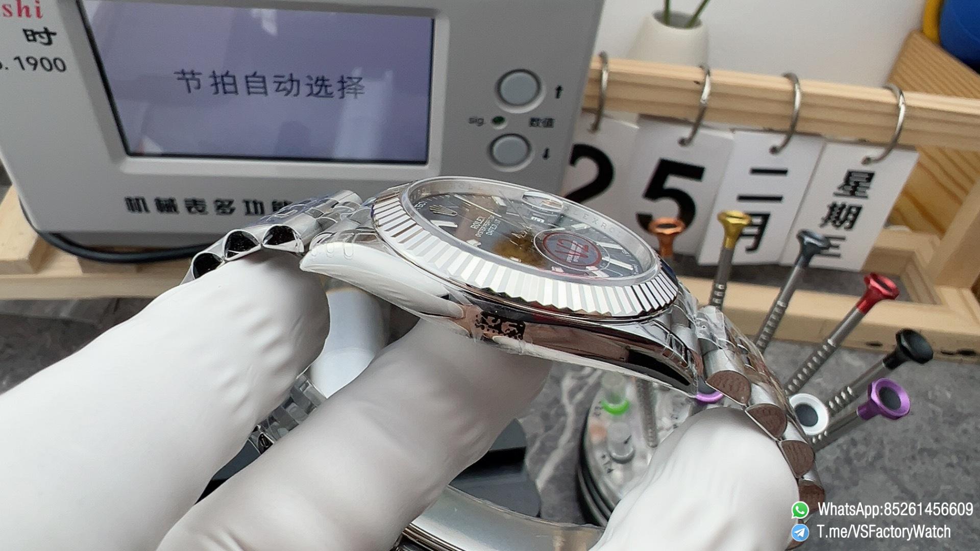 VSF DateJust 41 Ref 126334 V2 133g 904L Stainless Steel Metal Bright Blue Dial Stick Hour Markers Jubilee Bracelet DanDong 3235 Movement 04 VSF DateJust 41 Ref 126334 V2 133g 904L Stainless Steel Metal Bright Blue Dial Stick Hour Markers Jubilee Bracelet DanDong 3235 Movement 04