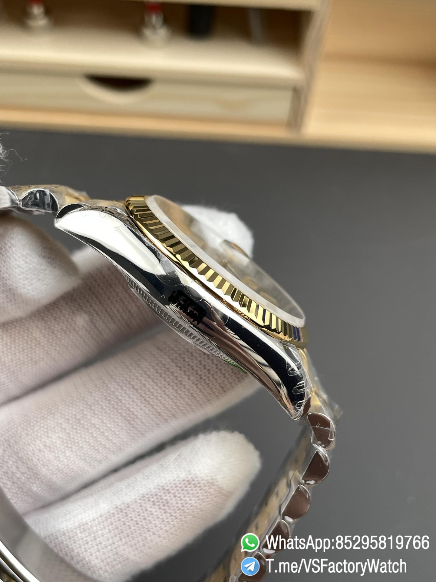 VSF Datejust 36 REF 126233 Yellow Gold Fluted Motif Dial Two Tone 18K Gold Plated Jubilee Bracelet DanDong 3235 Movement 72 Hours PR 04 VSF Datejust 36 REF 126233 Yellow Gold Fluted Motif Dial Two Tone 18K Gold Plated Jubilee Bracelet DanDong 3235 Movement 72 Hours PR 04
