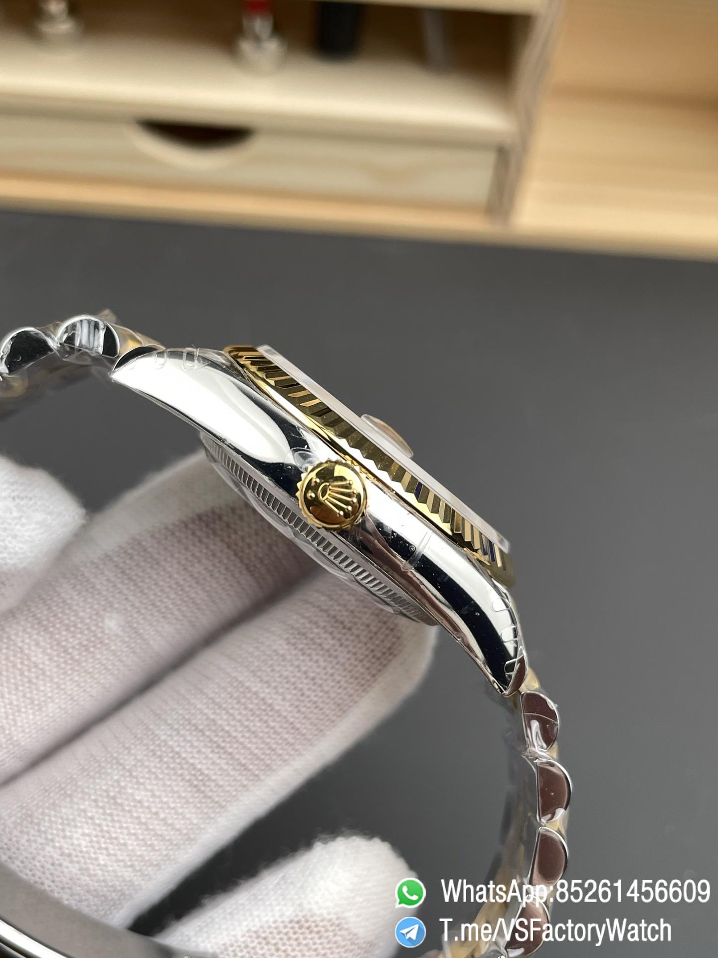 VSF Datejust 36 REF 126233 Yellow Gold Fluted Motif Dial Two Tone 18K Gold Plated Jubilee Bracelet DanDong 3235 Movement 72 Hours PR 05 VSF Datejust 36 REF 126233 Yellow Gold Fluted Motif Dial Two Tone 18K Gold Plated Jubilee Bracelet DanDong 3235 Movement 72 Hours PR 05
