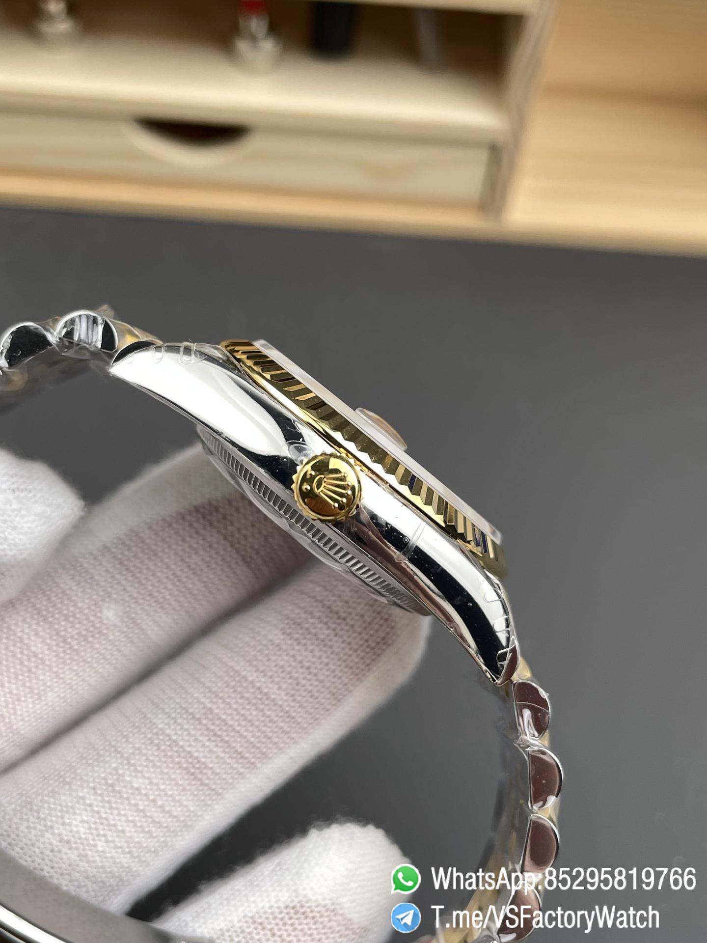 VSF Datejust 36 REF 126233 Yellow Gold Fluted Motif Dial Two Tone 18K Gold Plated Jubilee Bracelet DanDong 3235 Movement 72 Hours PR 05 VSF Datejust 36 REF 126233 Yellow Gold Fluted Motif Dial Two Tone 18K Gold Plated Jubilee Bracelet DanDong 3235 Movement 72 Hours PR 05