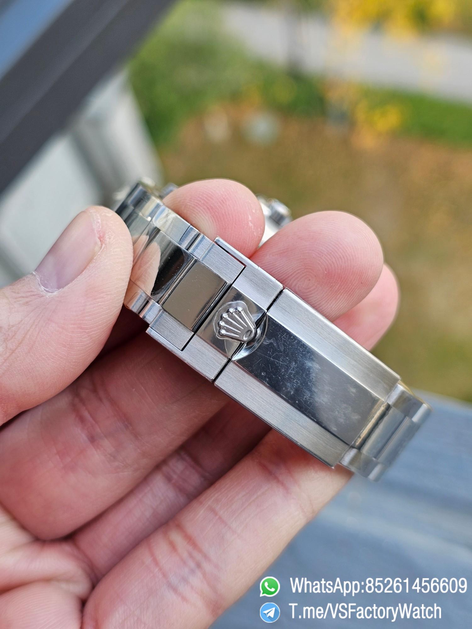 VSF Daytona 116520 White Dial with Luminous Hands and Stick Indexes 904L Steel Case and Bezel 904L Steel Oyster Braclet DD 4130 Movement 09 VSF Daytona 116520 White Dial with Luminous Hands and Stick Indexes 904L Steel Case and Bezel 904L Steel Oyster Braclet DD 4130 Movement 09