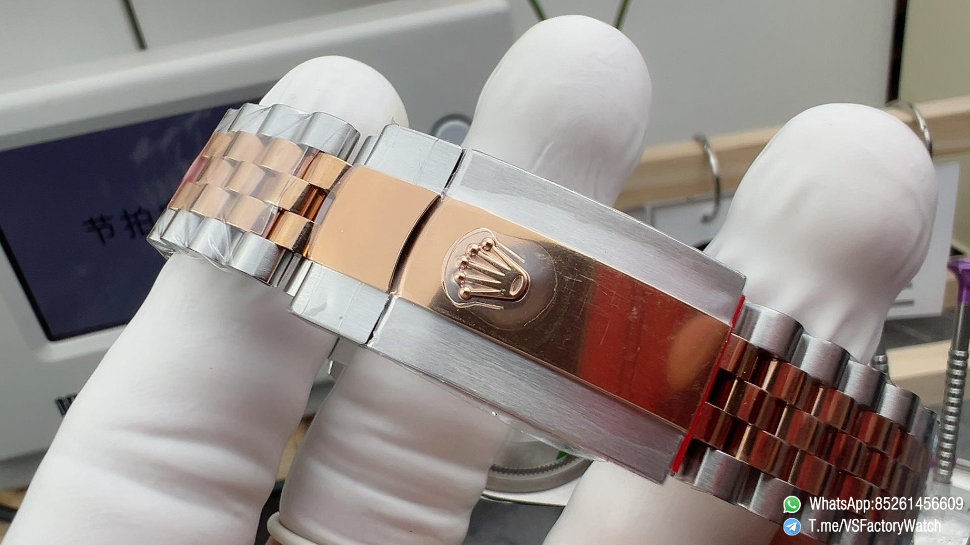 VSF Rolex DateJust 36mm 126231 Slate Dial wtih Green Roman Markers Diamond Bezel Two Tone Rose Gold Steel Jubilee Bracelet DD3235 Caliber 07 VSF Rolex DateJust 36mm 126231 Slate Dial wtih Green Roman Markers Diamond Bezel Two Tone Rose Gold Steel Jubilee Bracelet DD3235 Caliber 07