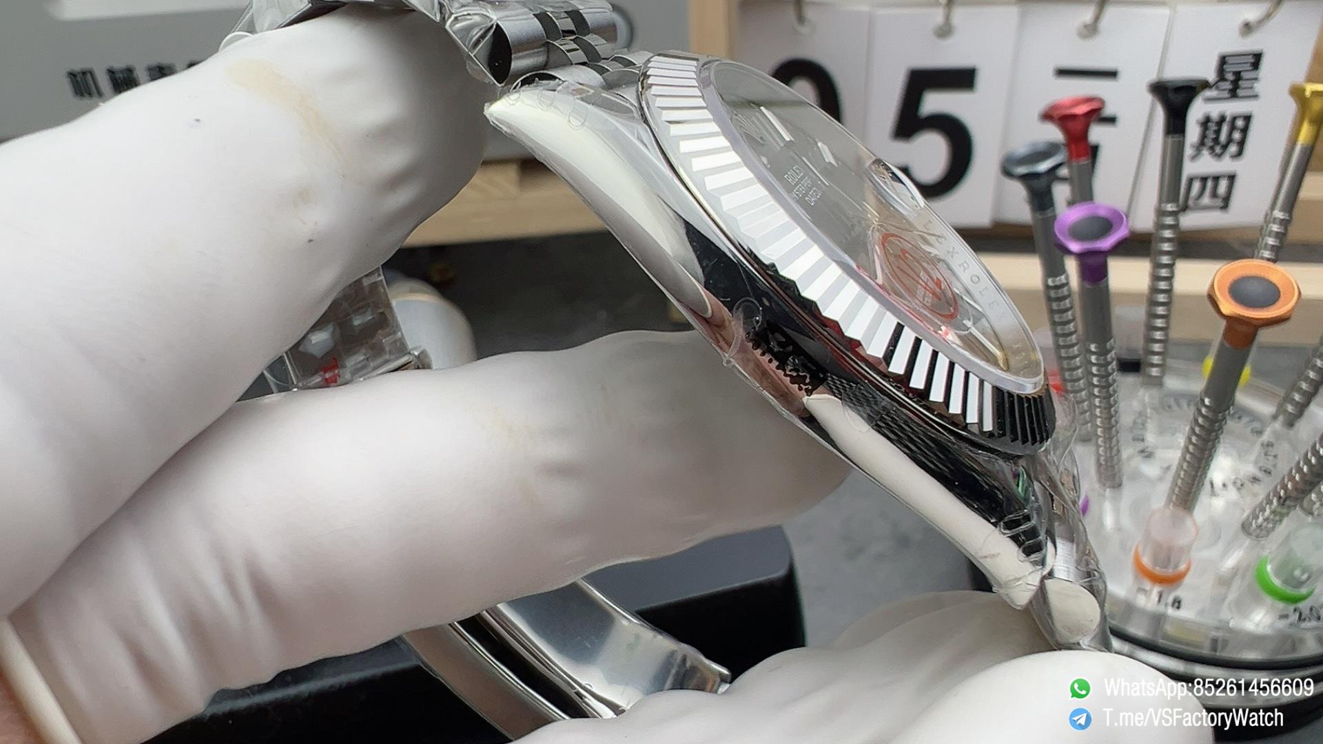 VSF Watch DateJust 41MM V2 Gain Weight 133g REF 126334 904L Steel Gray Dial Jubilee Bracelet DanDong 3235 Movement 04 VSF Watch DateJust 41MM V2 Gain Weight 133g REF 126334 904L Steel Gray Dial Jubilee Bracelet DanDong 3235 Movement 04