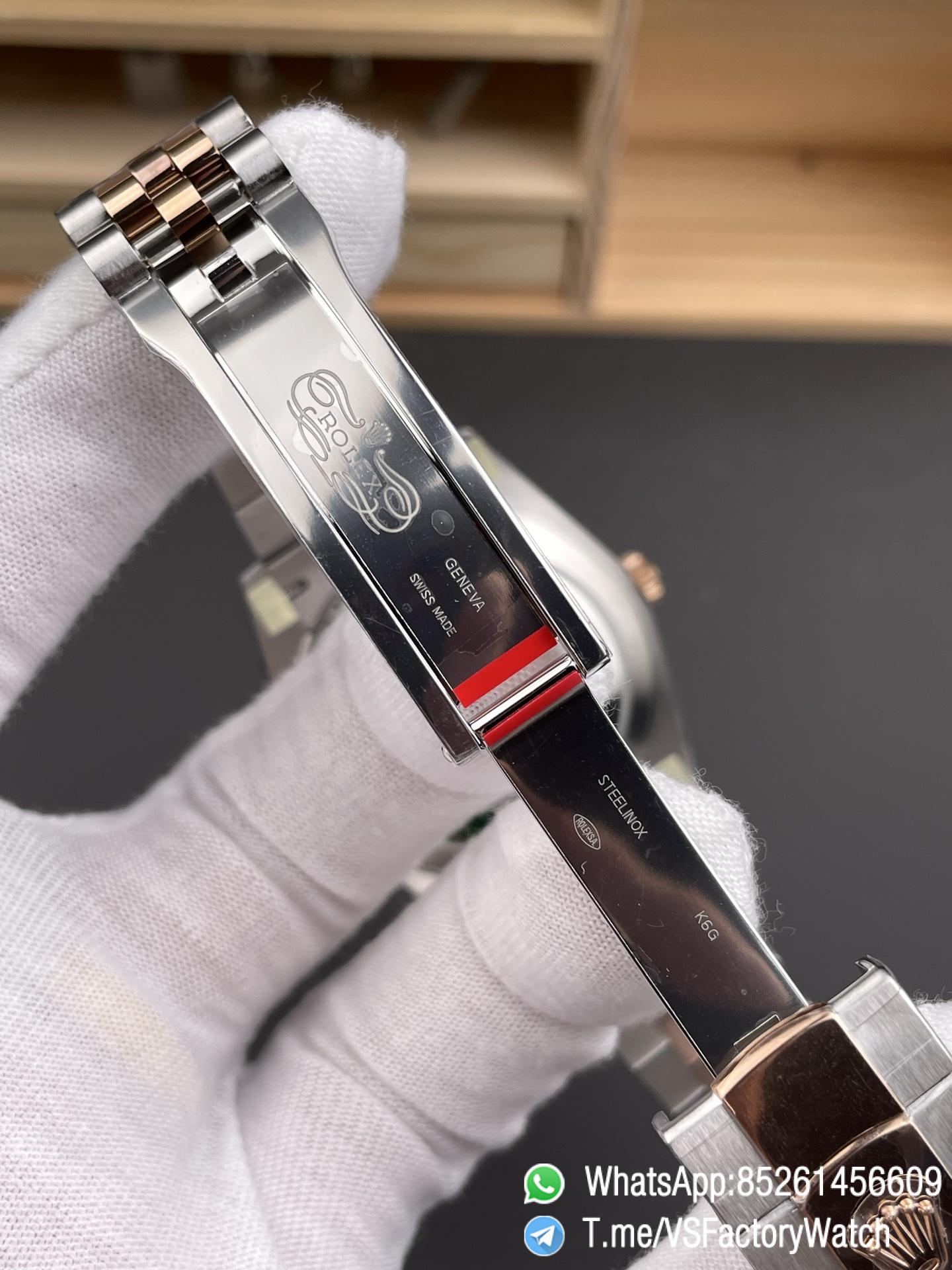 VSF Watch Datejust 41 REF 126331 Oystersteel Everose Gold Slate Dial Roma Hour Markers Jubilee Bracelet DanDong 3235 Movement 06 VSF Watch Datejust 41 REF 126331 Oystersteel Everose Gold Slate Dial Roma Hour Markers Jubilee Bracelet DanDong 3235 Movement 06