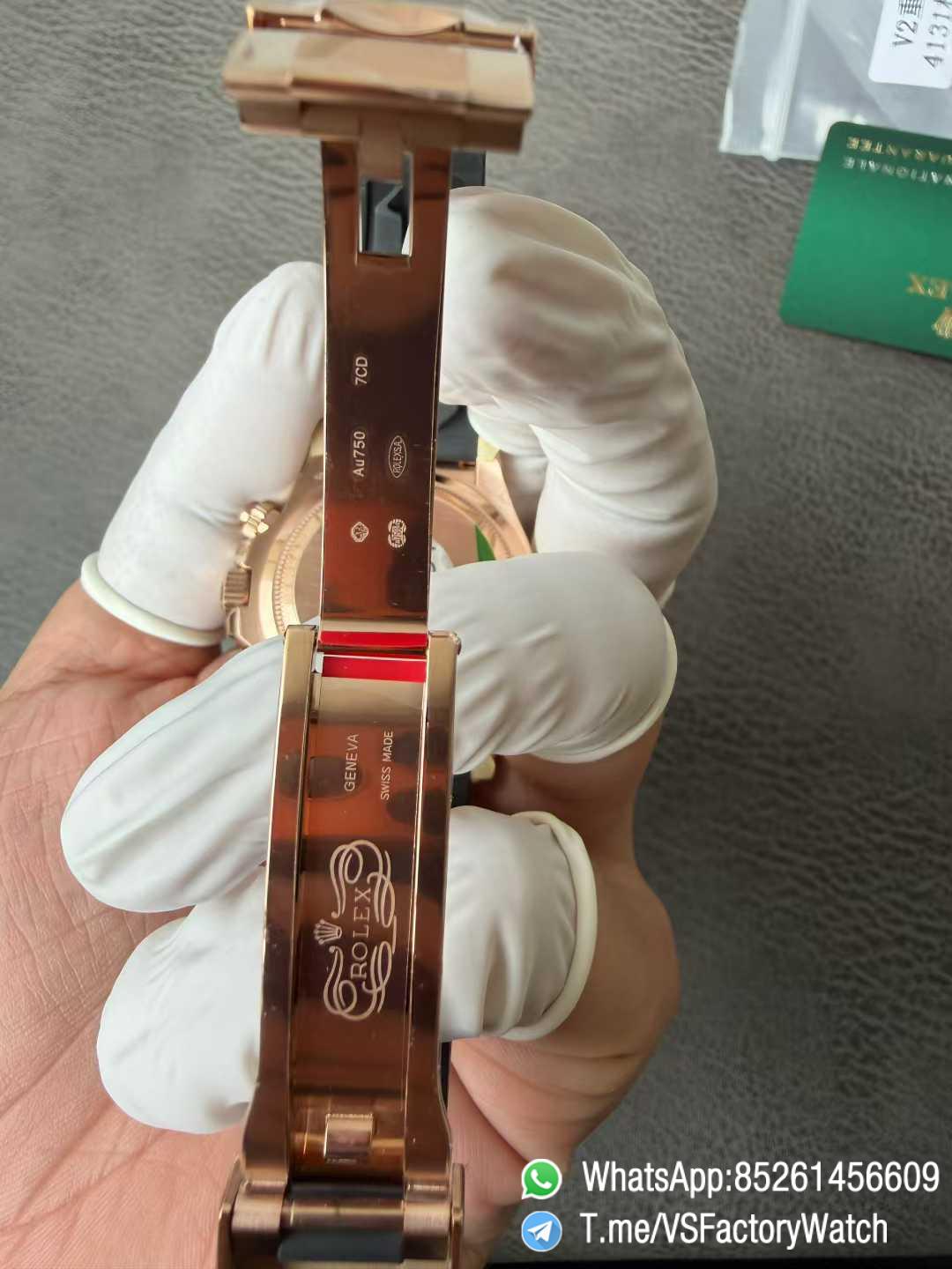 VSF Watch Daytona 126515LN V2 Gain Weight 137g Chocolate and Black Dial Black Cerachrom Bezel Oysterflex Strap DanDong 4131 Movement 08 VSF Watch Daytona 126515LN V2 Gain Weight 137g Chocolate and Black Dial Black Cerachrom Bezel Oysterflex Strap DanDong 4131 Movement 08