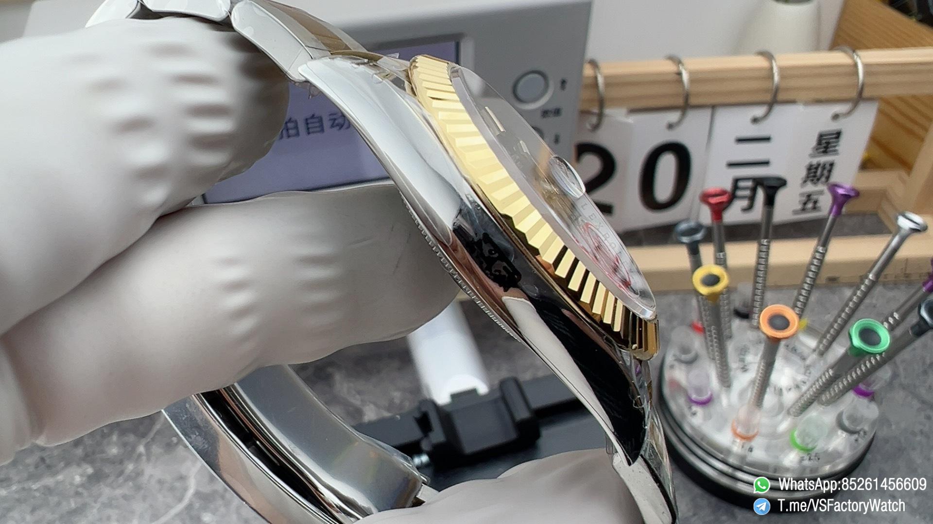 VSF Watches Datejust 41 mm V2 REF 126333 904L Oystersteel Yellow Gold Plated Black Dial Oyster Bracelet DanDong 3235 Movement 72 Hours PR 04 VSF Watches Datejust 41 mm V2 REF 126333 904L Oystersteel Yellow Gold Plated Black Dial Oyster Bracelet DanDong 3235 Movement 72 Hours PR 04