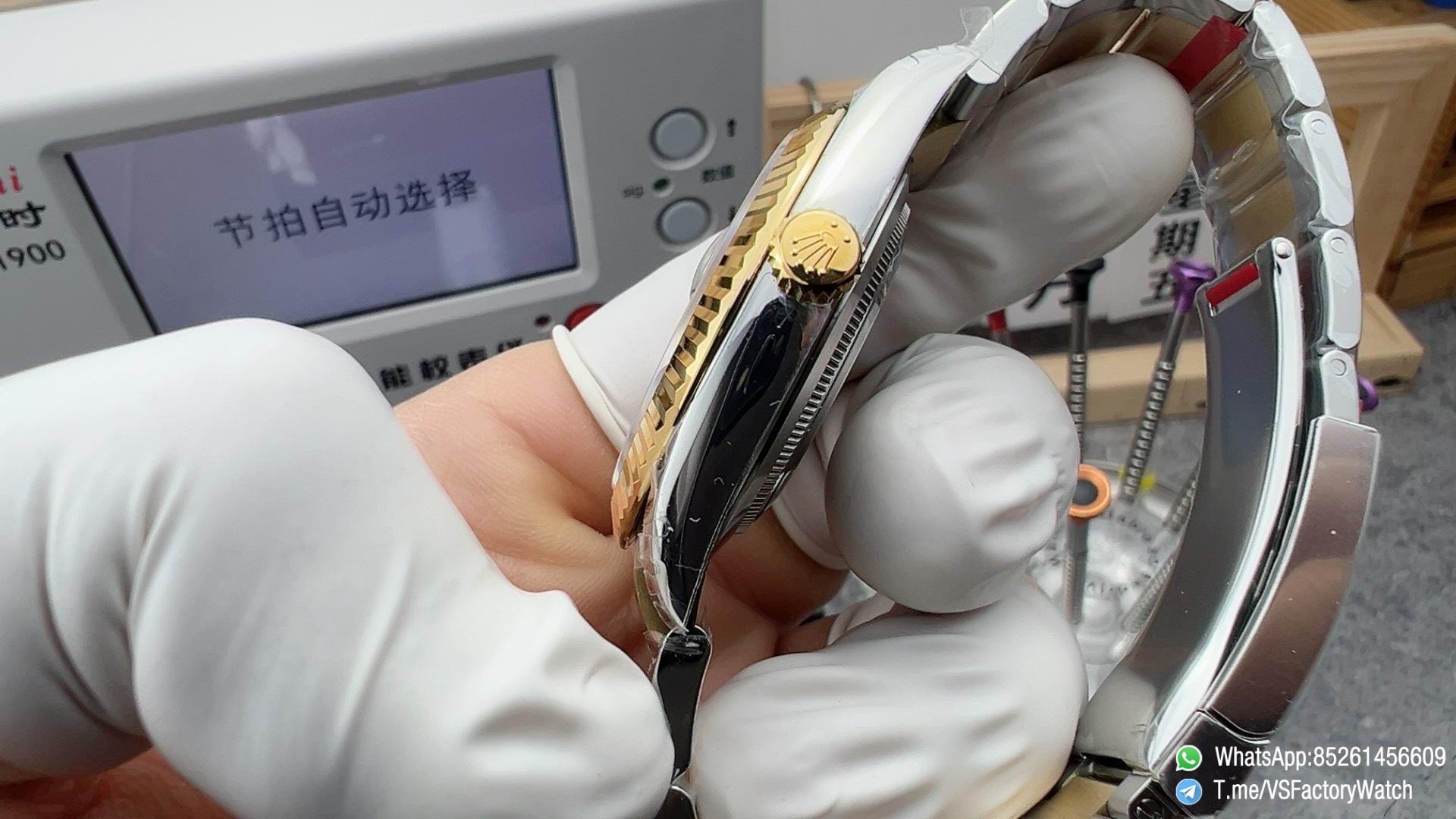 VSF Watches Datejust 41 mm V2 REF 126333 904L Oystersteel Yellow Gold Plated Black Dial Oyster Bracelet DanDong 3235 Movement 72 Hours PR 05 VSF Watches Datejust 41 mm V2 REF 126333 904L Oystersteel Yellow Gold Plated Black Dial Oyster Bracelet DanDong 3235 Movement 72 Hours PR 05