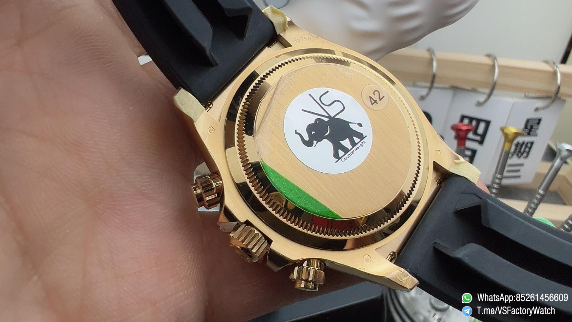 VS Factory Watch Daytona 126518LN Yellow Gold Dial with Black Rings Black Ceramic Bezel Oysterflex Strap DanDong 4131 Calibre 06 VS Factory Watch Daytona 126518LN Yellow Gold Dial with Black Rings Black Ceramic Bezel Oysterflex Strap DanDong 4131 Calibre 06