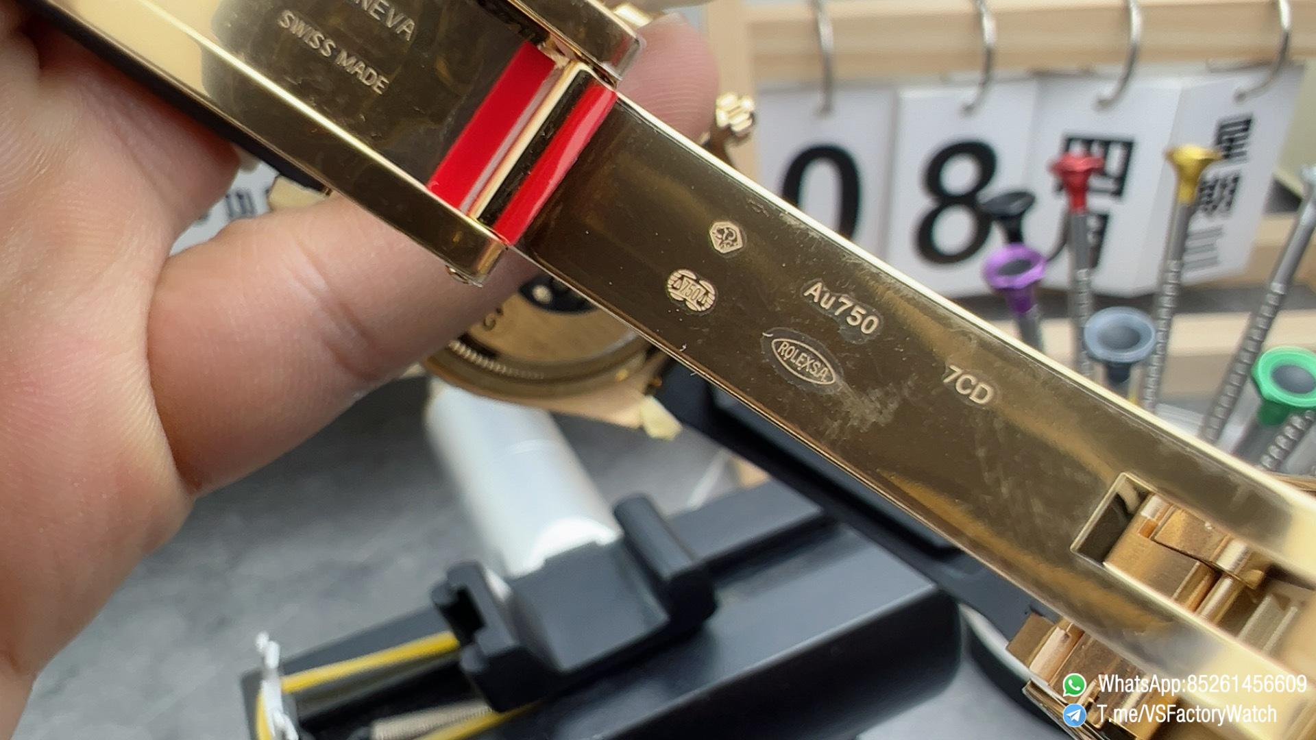 VS Factory Watch Daytona 126518LN Yellow Gold Dial with Black Rings Black Ceramic Bezel Oysterflex Strap DanDong 4131 Calibre 07 VS Factory Watch Daytona 126518LN Yellow Gold Dial with Black Rings Black Ceramic Bezel Oysterflex Strap DanDong 4131 Calibre 07