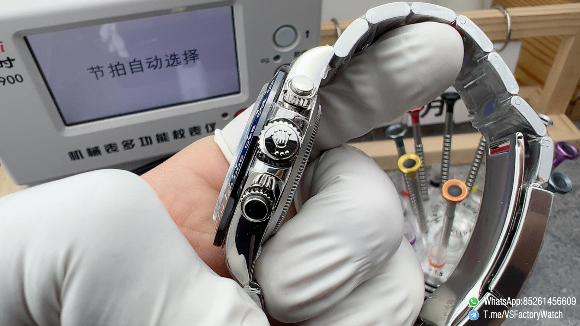 VS Factory Watch Daytona Panda 116500LN 904L Steel White Dial Black Ceramic Bezel DanDong 4130 Movement 05 VS Factory Watch Daytona Panda 116500LN 904L Steel White Dial Black Ceramic Bezel DanDong 4130 Movement 05