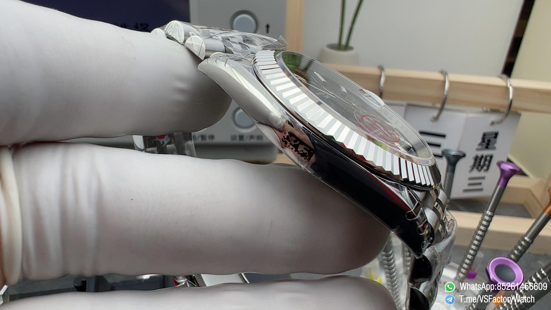 VSF Watch DateJust 41 Ref 126334 Black Dail Fluted Bezel 904L Steel Metal Case and Jubilee Bracelet DanDong 3235 Movement 04 VSF Watch DateJust 41 Ref 126334 Black Dail Fluted Bezel 904L Steel Metal Case and Jubilee Bracelet DanDong 3235 Movement 04