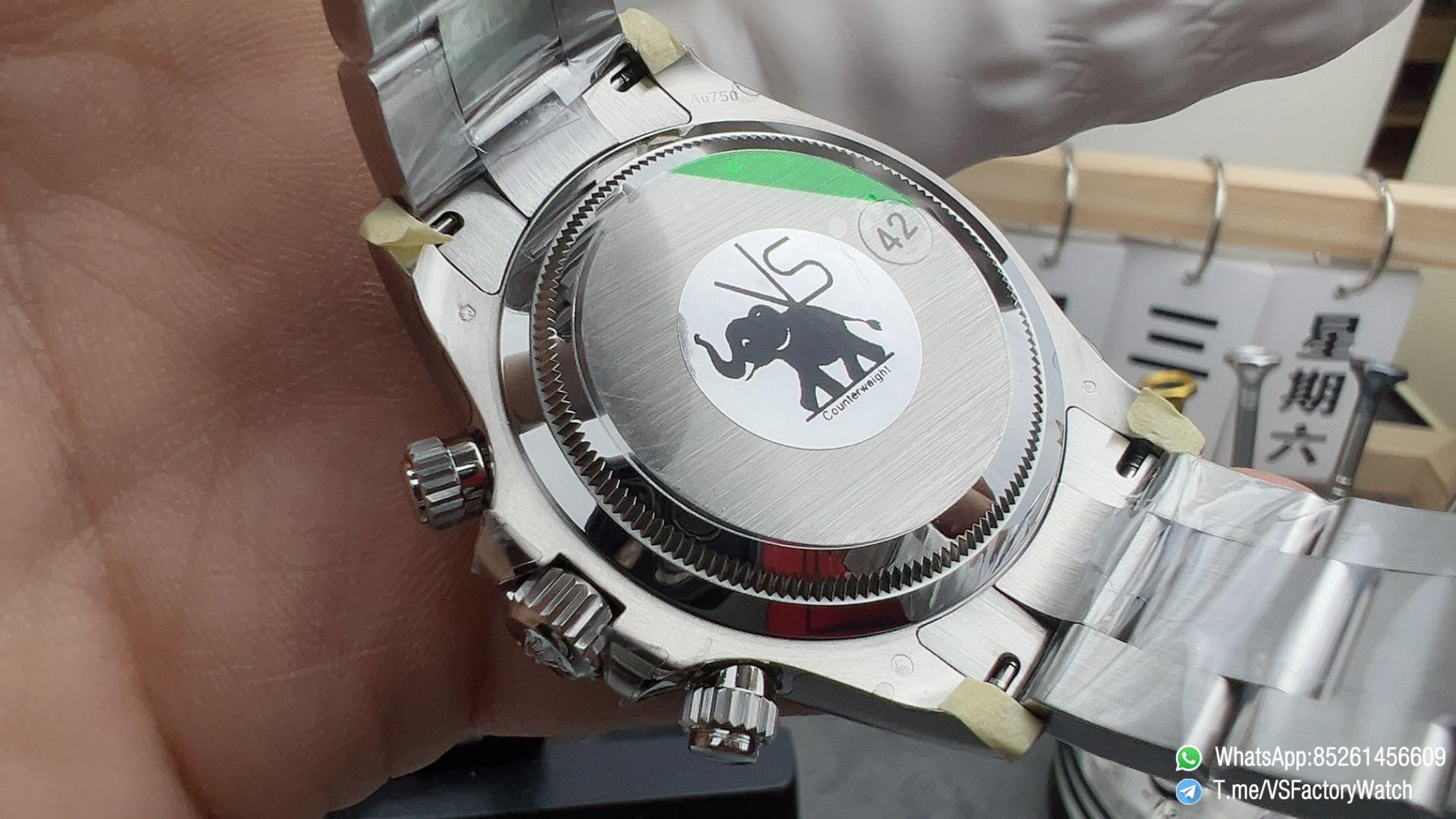 VSF Watch Super Clone Daytona 126509 V2 Weight 182g Bright Blue Dial 904L Steel Case and Oyster Bracelet DanDong 4131 Movement 06 VSF Watch Super Clone Daytona 126509 V2 Weight 182g Bright Blue Dial 904L Steel Case and Oyster Bracelet DanDong 4131 Movement 06