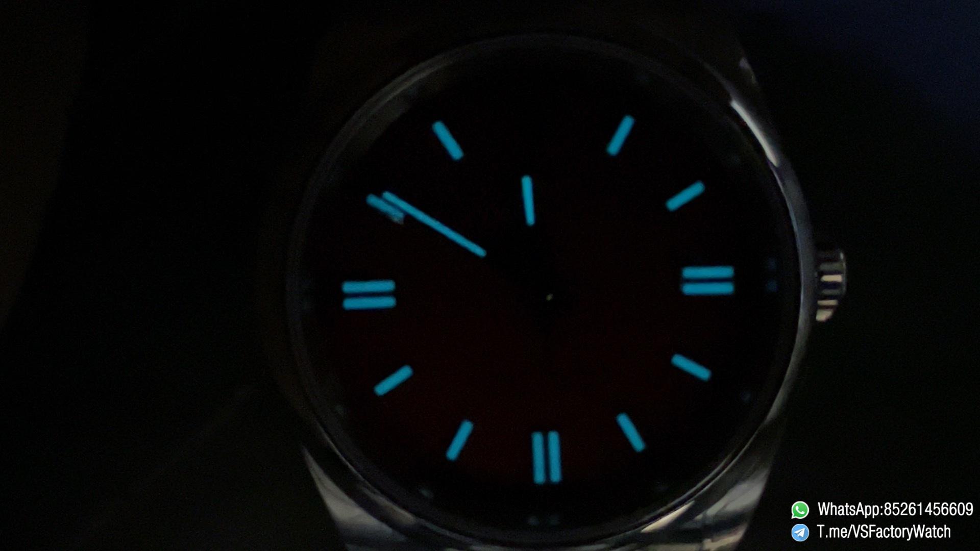VS Factory Rolex Oyster Perpetual 36 Red Dial 126000 Oyster Bracelet DanDong 3230 72 Hours Power Reserve 09 VS Factory Rolex Oyster Perpetual 36 Red Dial 126000 Oyster Bracelet DanDong 3230 72 Hours Power Reserve 09