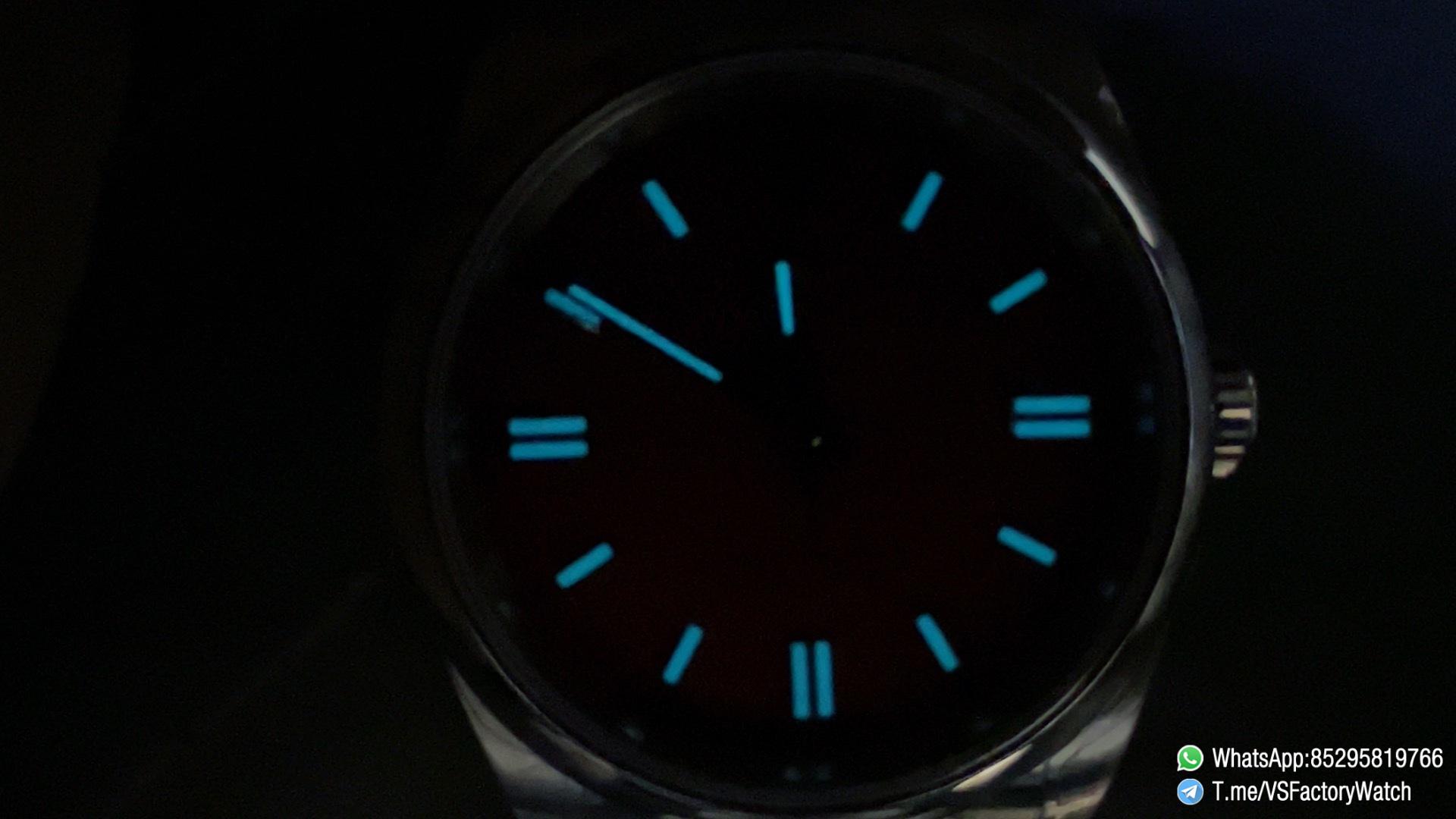 VS Factory Rolex Oyster Perpetual 36 Red Dial 126000 Oyster Bracelet DanDong 3230 72 Hours Power Reserve 09 VS Factory Rolex Oyster Perpetual 36 Red Dial 126000 Oyster Bracelet DanDong 3230 72 Hours Power Reserve 09