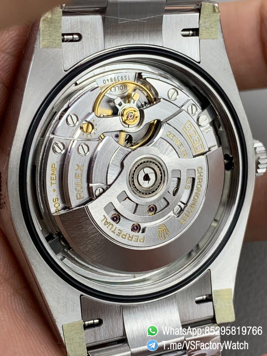 VS Factory Rolex VSF Oyster Perpetual 41 Ref 134300 904L Steel Pistachio Dial Oyster Bracelet DanDong 3230 Movement 05 VS Factory Rolex VSF Oyster Perpetual 41 Ref 134300 904L Steel Pistachio Dial Oyster Bracelet DanDong 3230 Movement 05