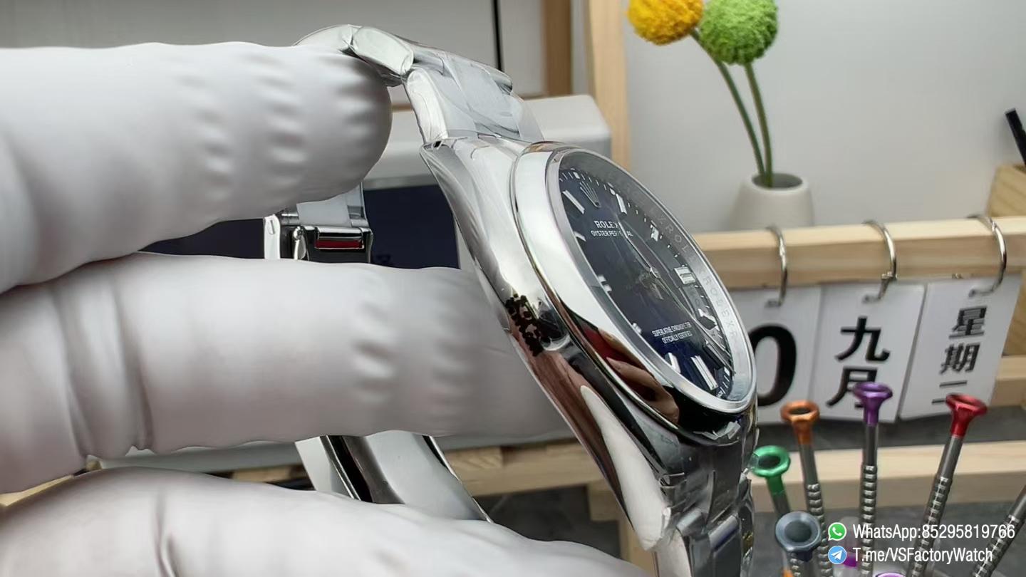 VS Factory Watch VSF Rolex Oyster Perpetual 41 Ref 134300 904L Steel Med Blue Dial Oyster Bracelet DanDong 3230 Movement 04 1 VS Factory Watch VSF Rolex Oyster Perpetual 41 Ref 134300 904L Steel Med Blue Dial Oyster Bracelet DanDong 3230 Movement 04 1