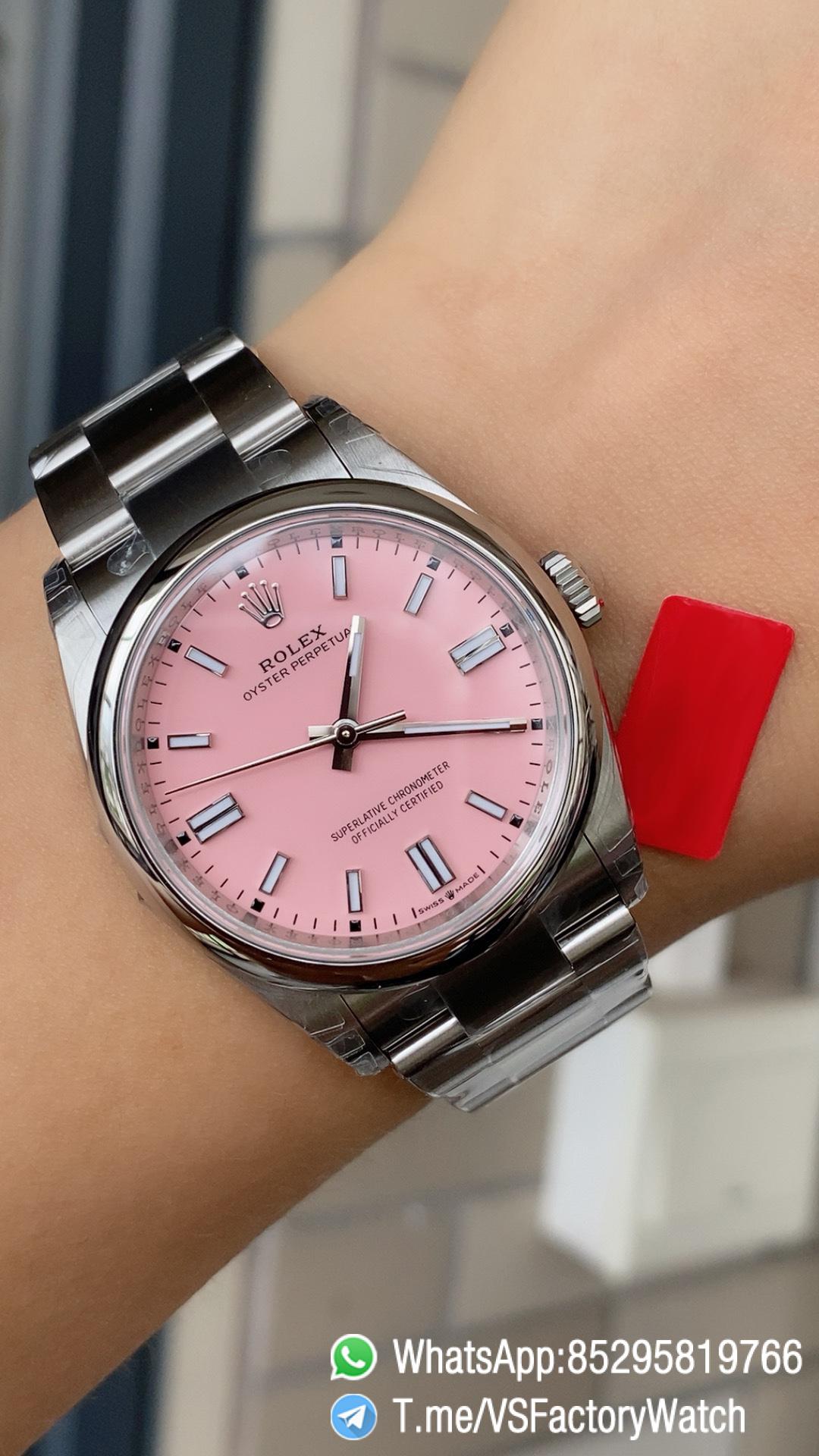 VS Factory Watches VSF Rolex Oyster Perpetual 36 Ref 126000 904L Steel Candy Pin Dial Oyster Bracelet DanDong 3230 Movement 10 VS Factory Watches VSF Rolex Oyster Perpetual 36 Ref 126000 904L Steel Candy Pin Dial Oyster Bracelet DanDong 3230 Movement 10