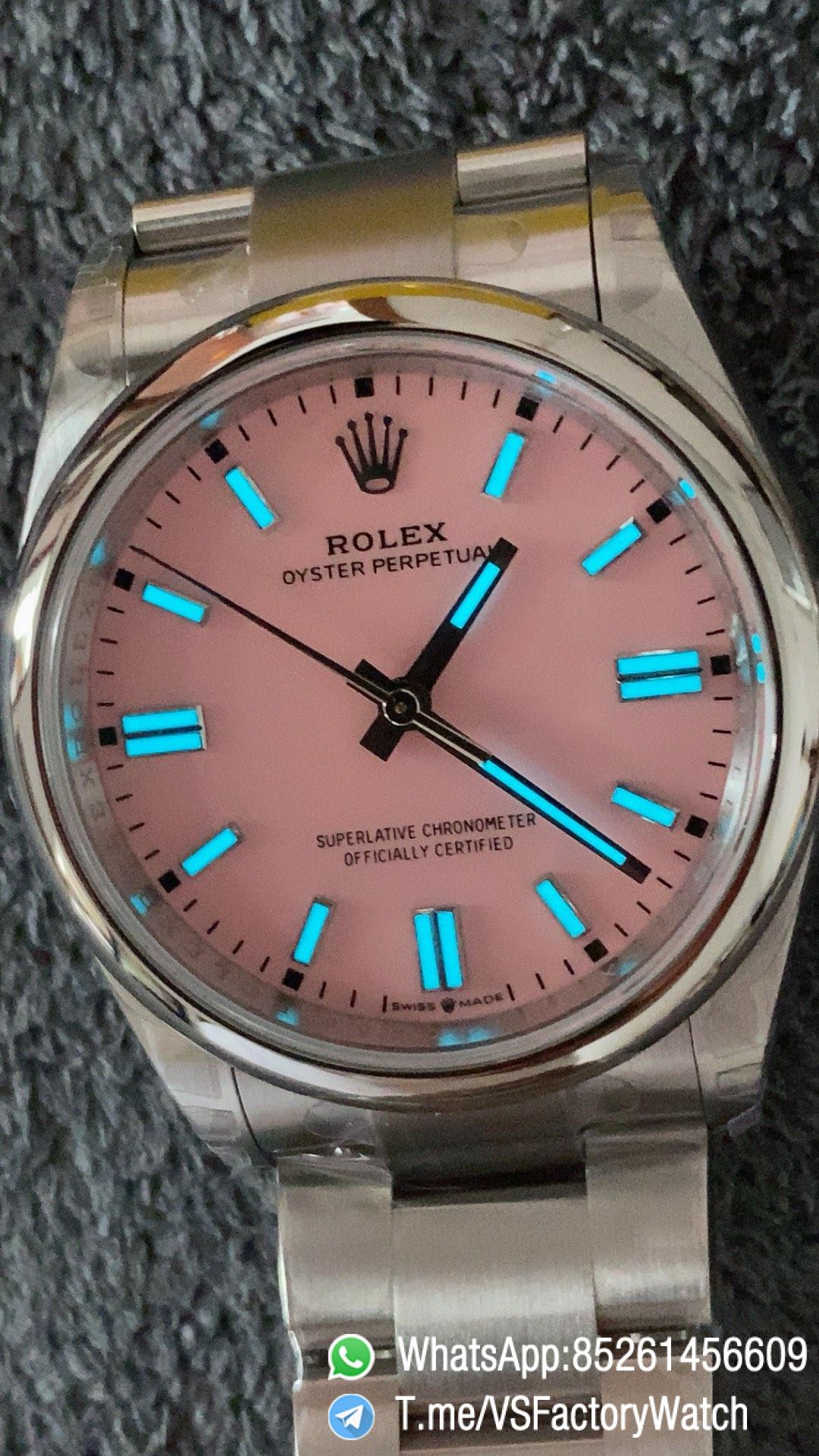 VS Factory Watches VSF Rolex Oyster Perpetual 36 Ref 126000 904L Steel Candy Pin Dial Oyster Bracelet DanDong 3230 Movement 11 VS Factory Watches VSF Rolex Oyster Perpetual 36 Ref 126000 904L Steel Candy Pin Dial Oyster Bracelet DanDong 3230 Movement 11